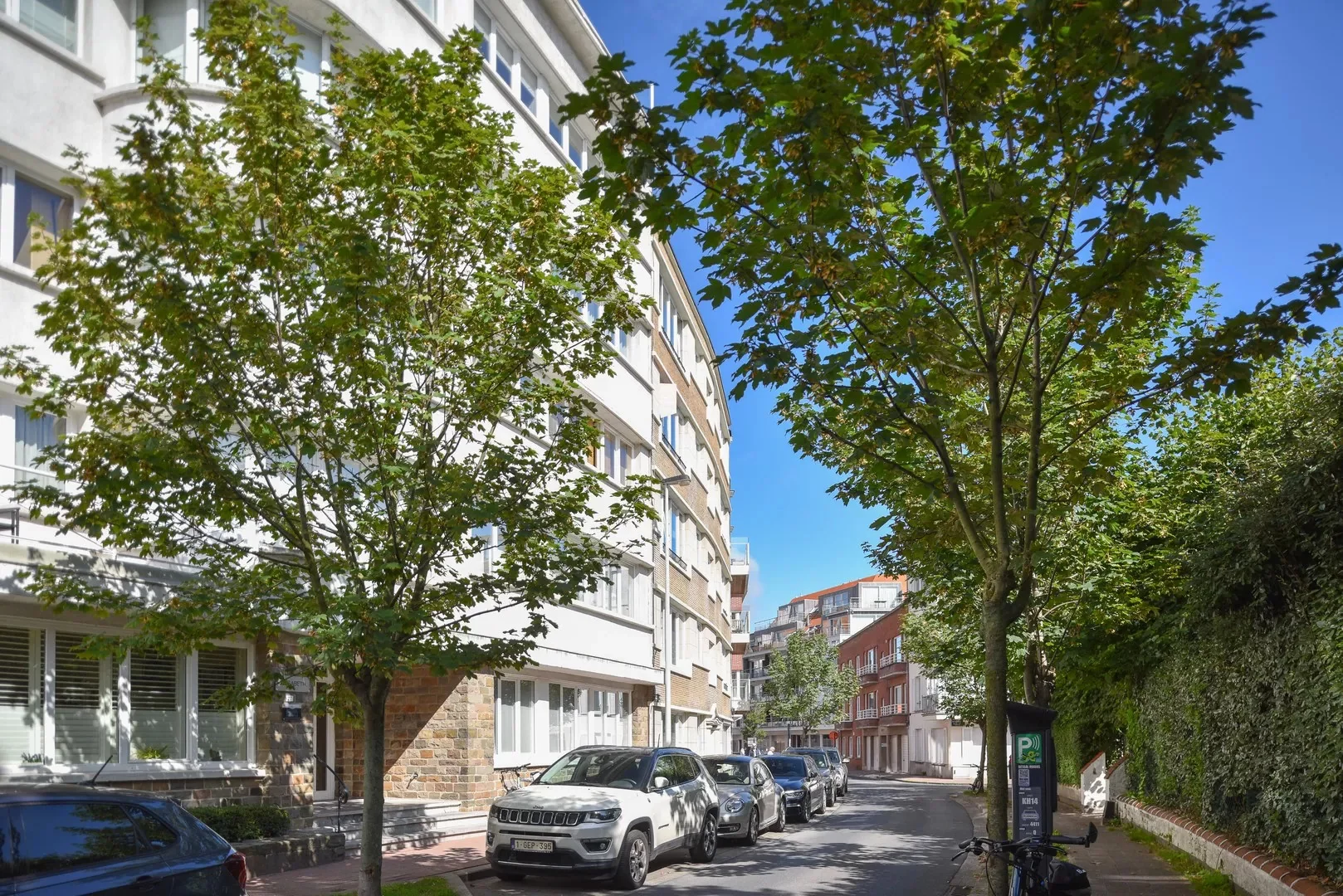 Volledig gerenoveerd appartement met een uniek zicht over de villa’s te Churchilllaan.