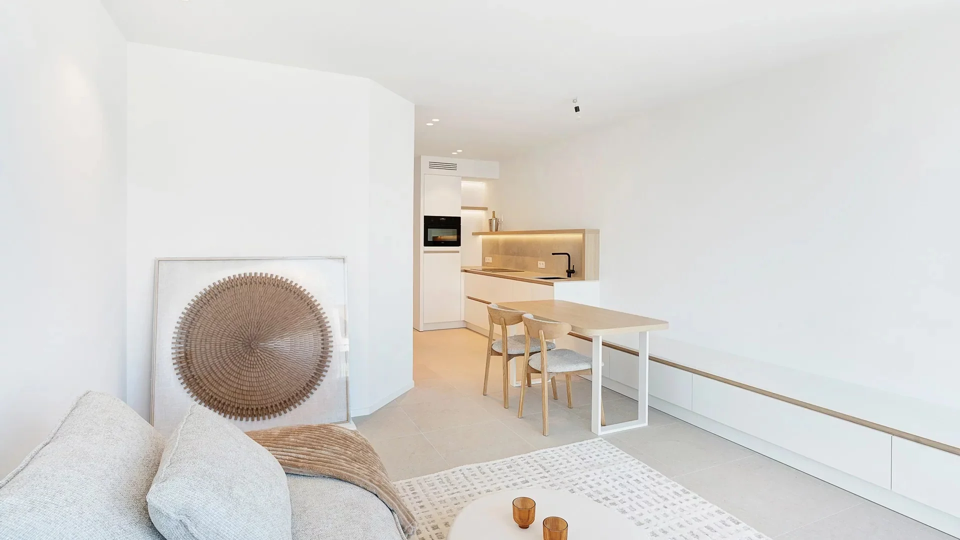 Nieuwbouw 2-slaapkamerappartement met open zicht.