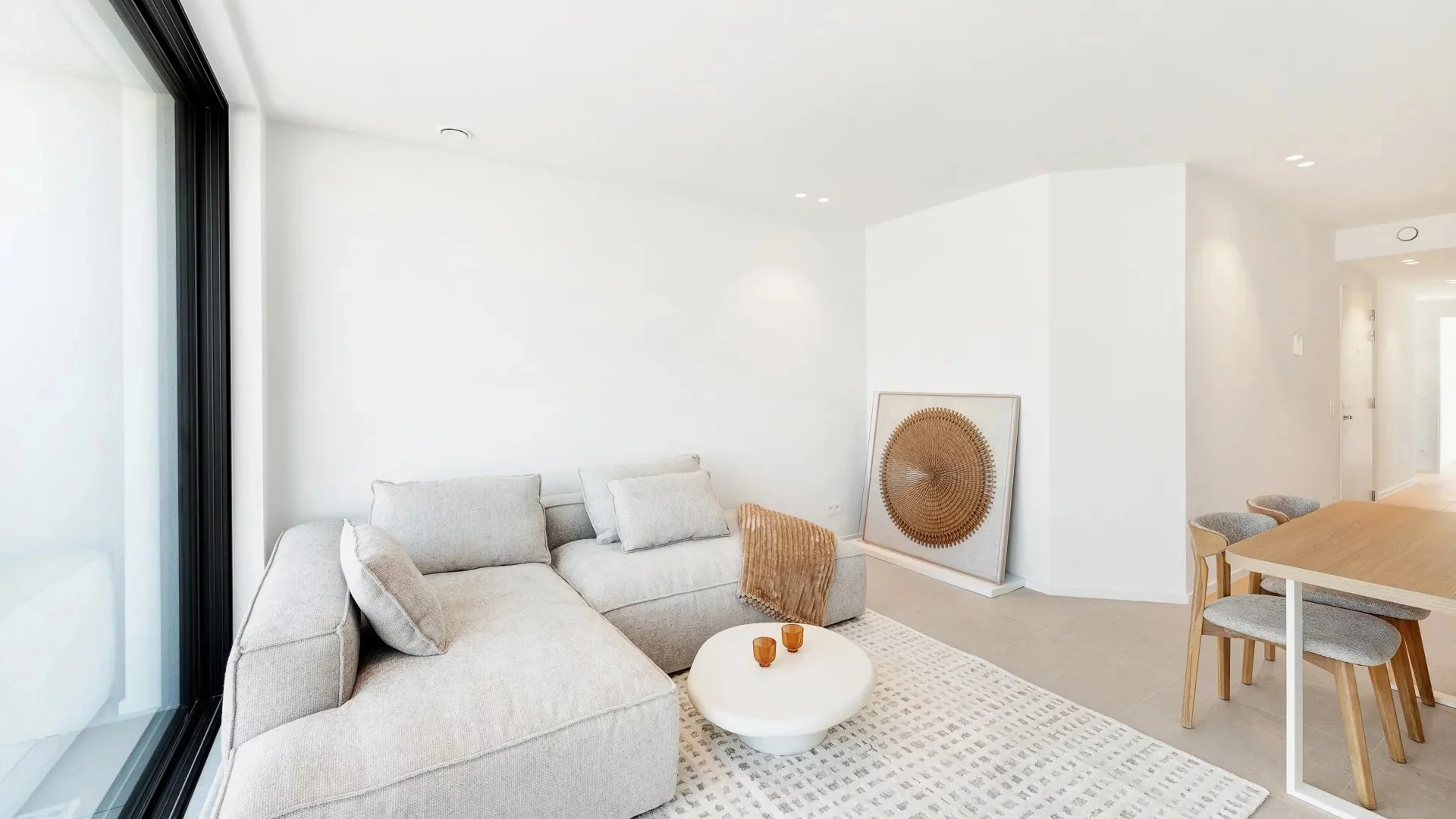Nieuwbouw 2-slaapkamerappartement met open zicht.