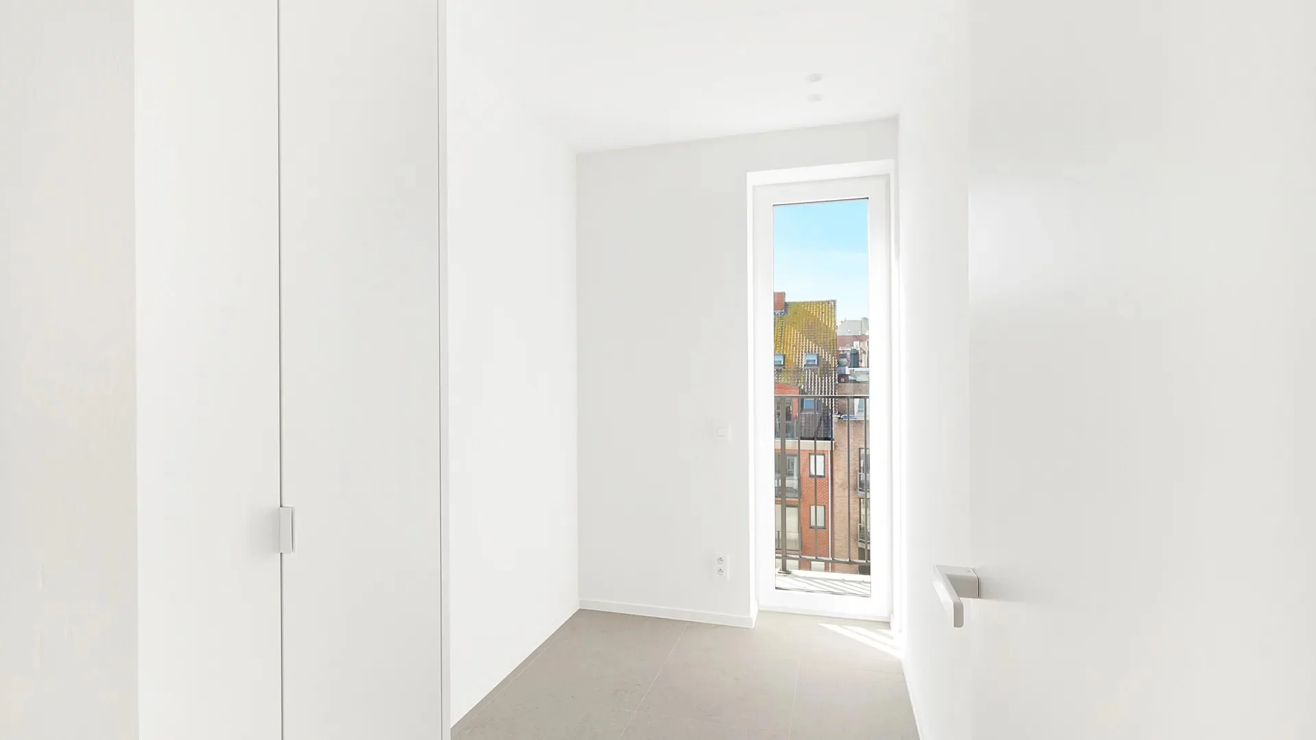 Nieuwbouw 2-slaapkamerappartement met open zicht.