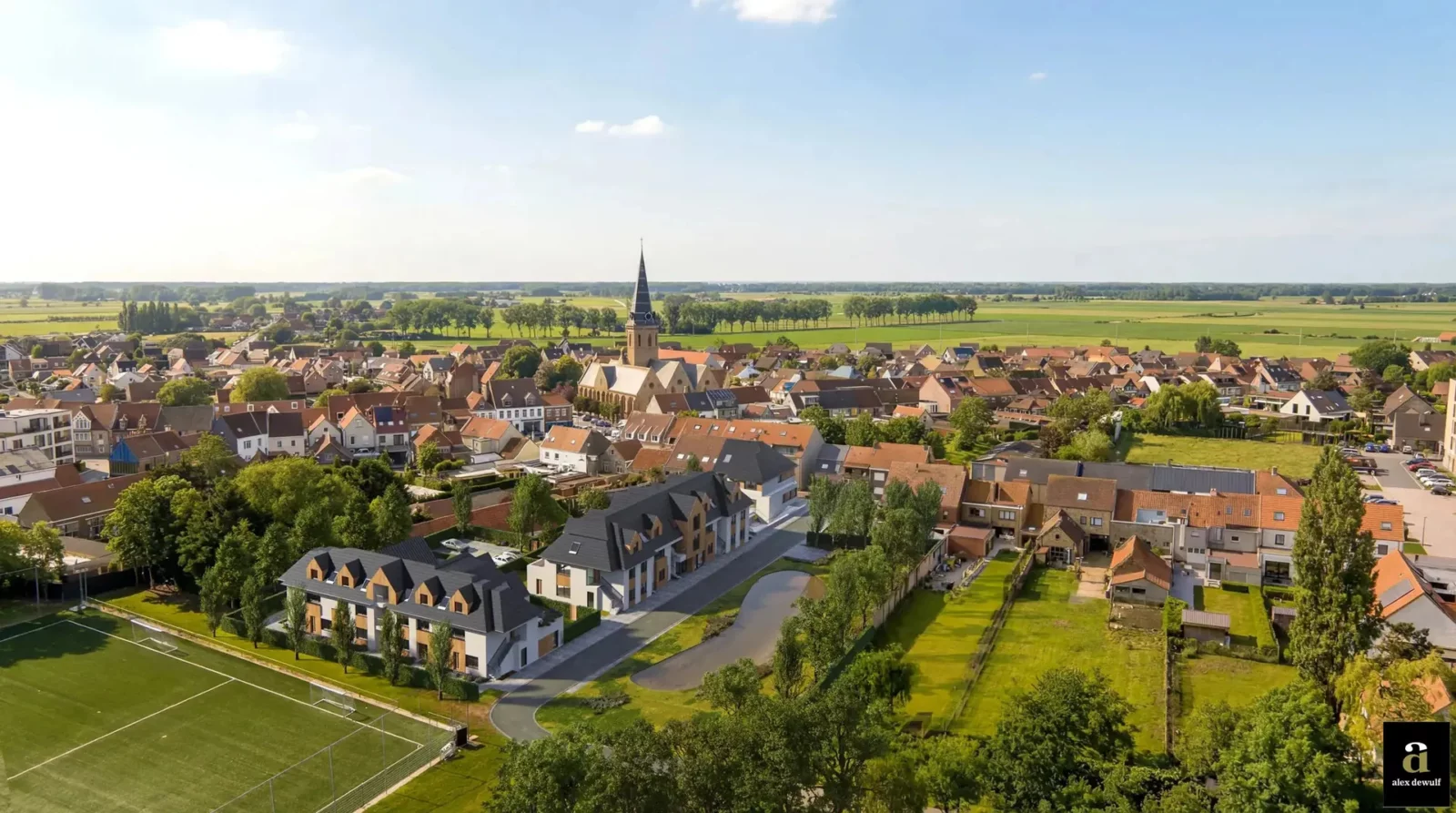 Nieuwbouwproject “De Rokerij”, gelegen in Westkapelle Dorp.
