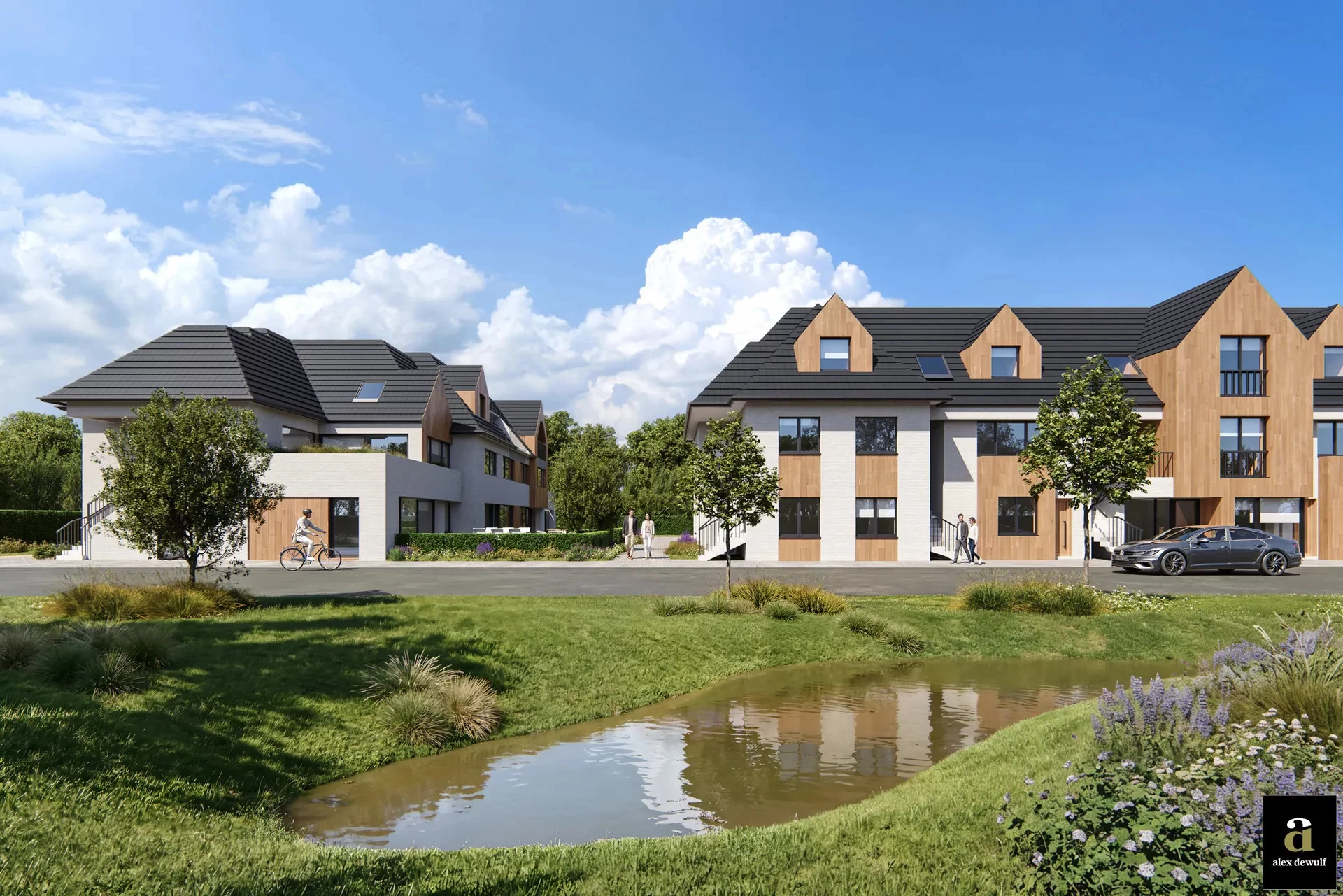 Nieuwbouwproject “De Rokerij”, gelegen in Westkapelle Dorp.