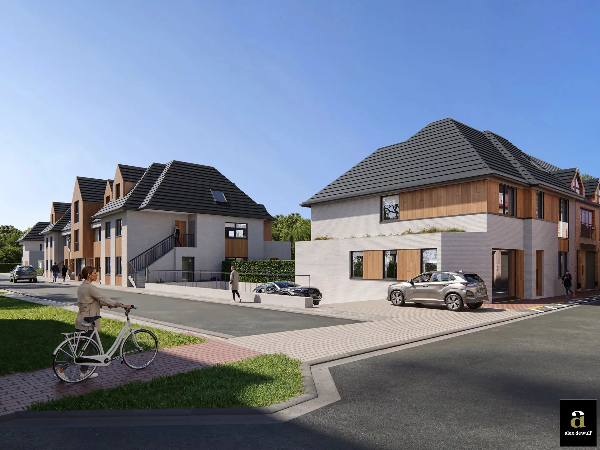 Nieuwbouwproject “De Rokerij”, gelegen in Westkapelle Dorp.