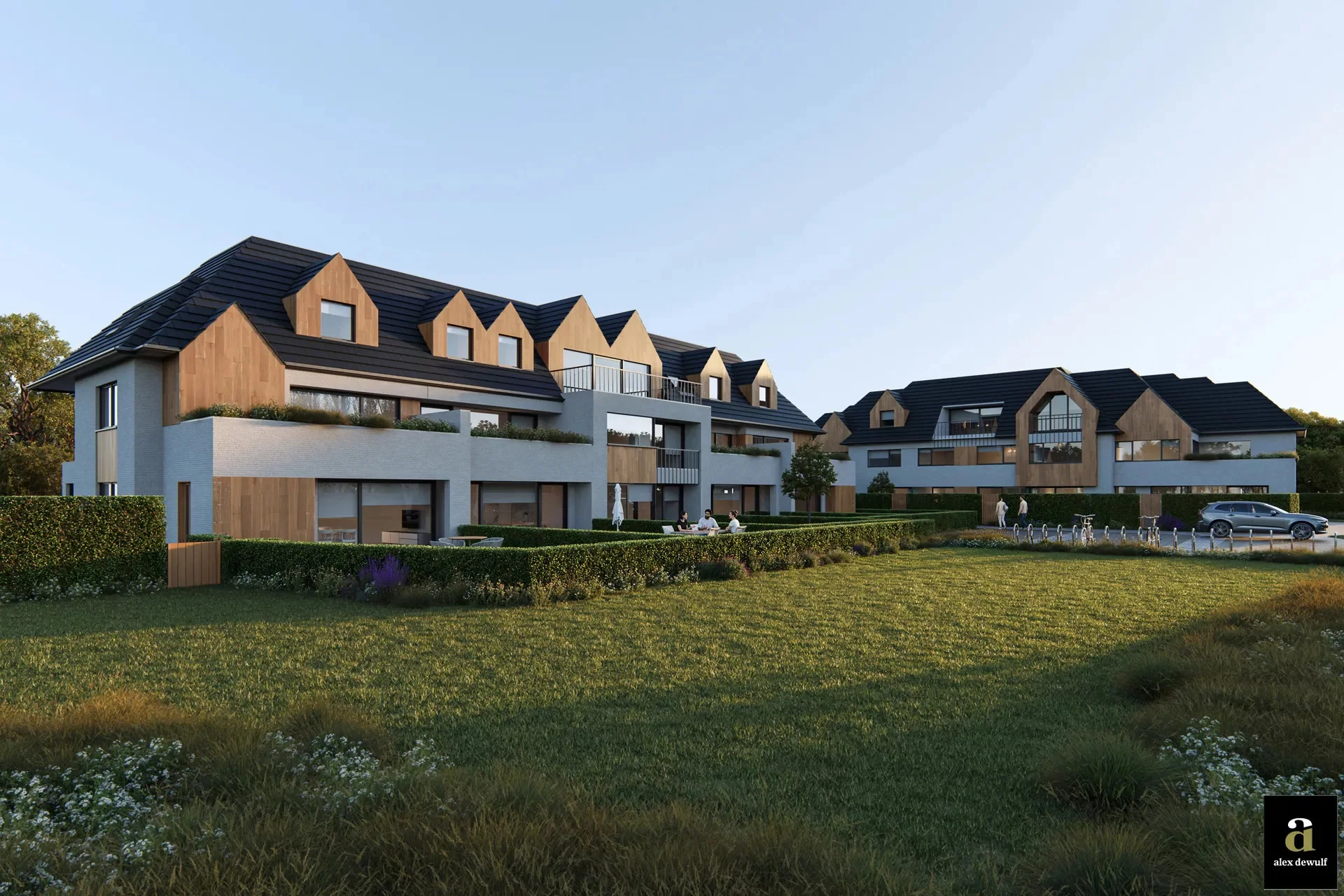 Nieuwbouwproject “De Rokerij”, gelegen in Westkapelle Dorp.