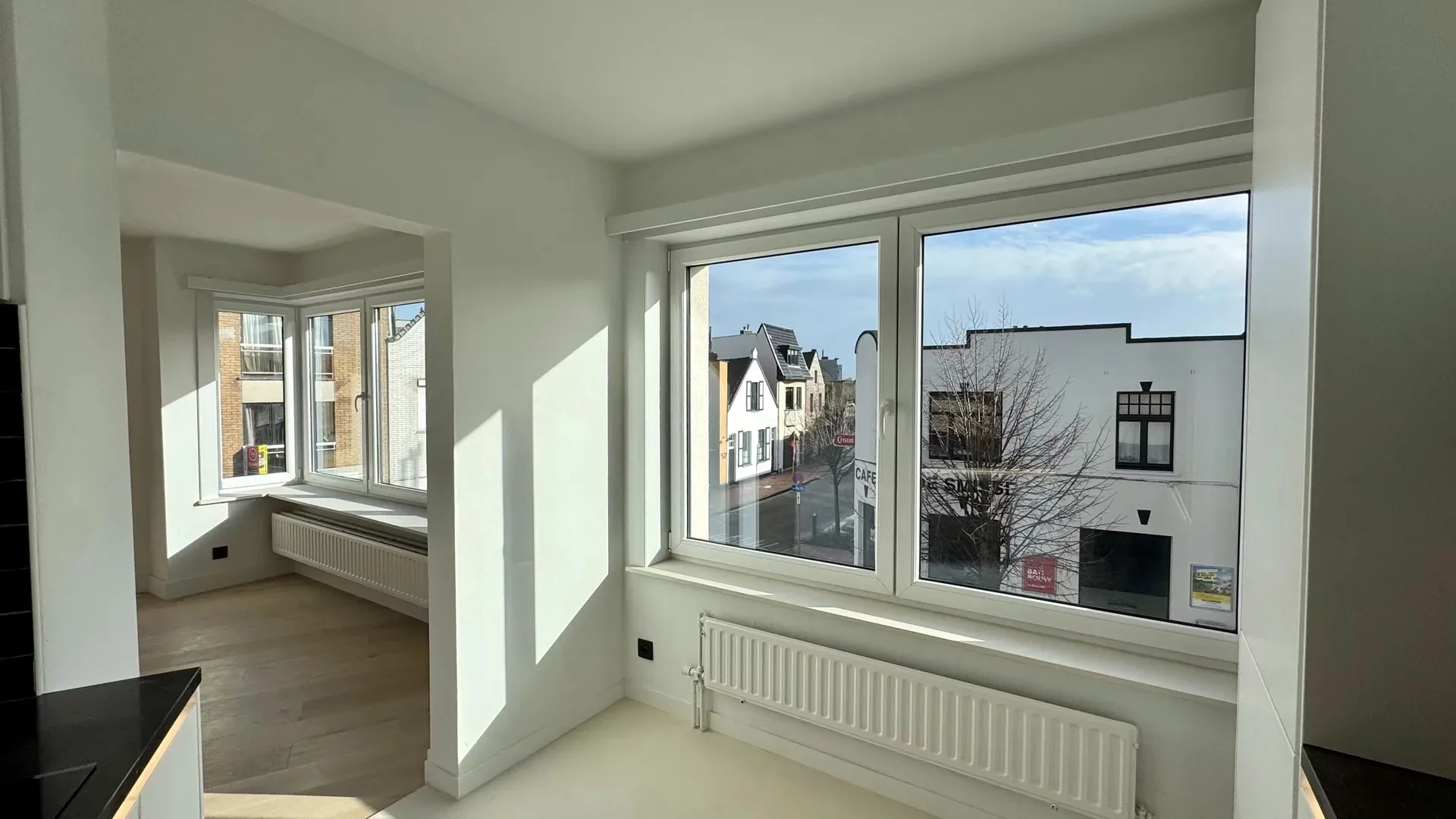 Aangenaam hoekappartement gelegen vlakbij het centrum van Knokke.