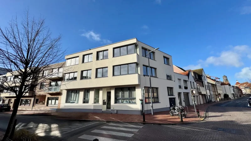 Aangenaam hoekappartement gelegen vlakbij het centrum van Knokke.