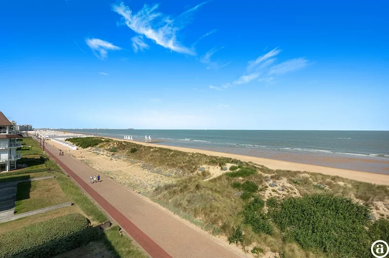 Appartement d’exception avec vue mer frontale au Zoute.