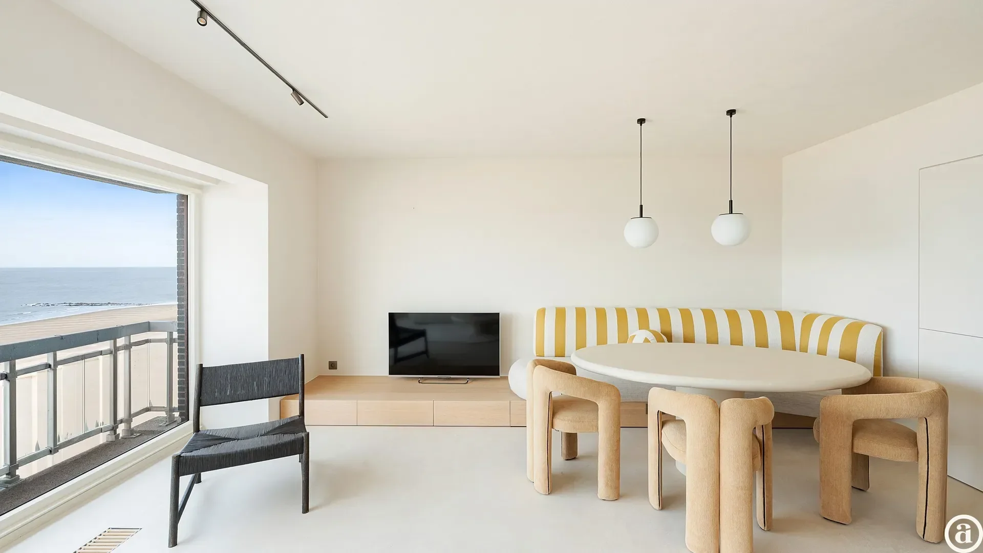Mooi appartement  met zeezicht gelegen nabij Albertplein.