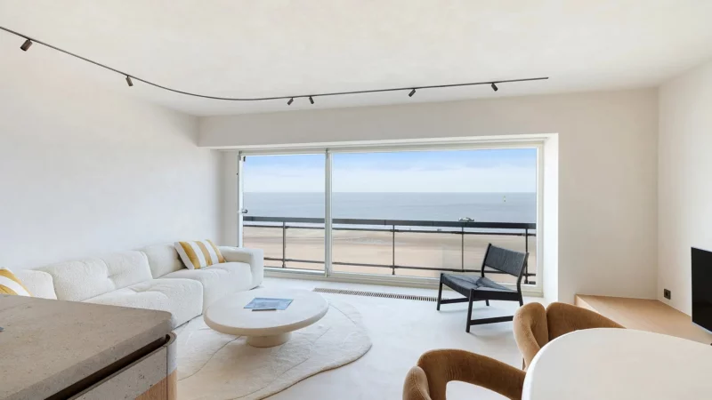 Mooi appartement  met zeezicht gelegen nabij Albertplein.