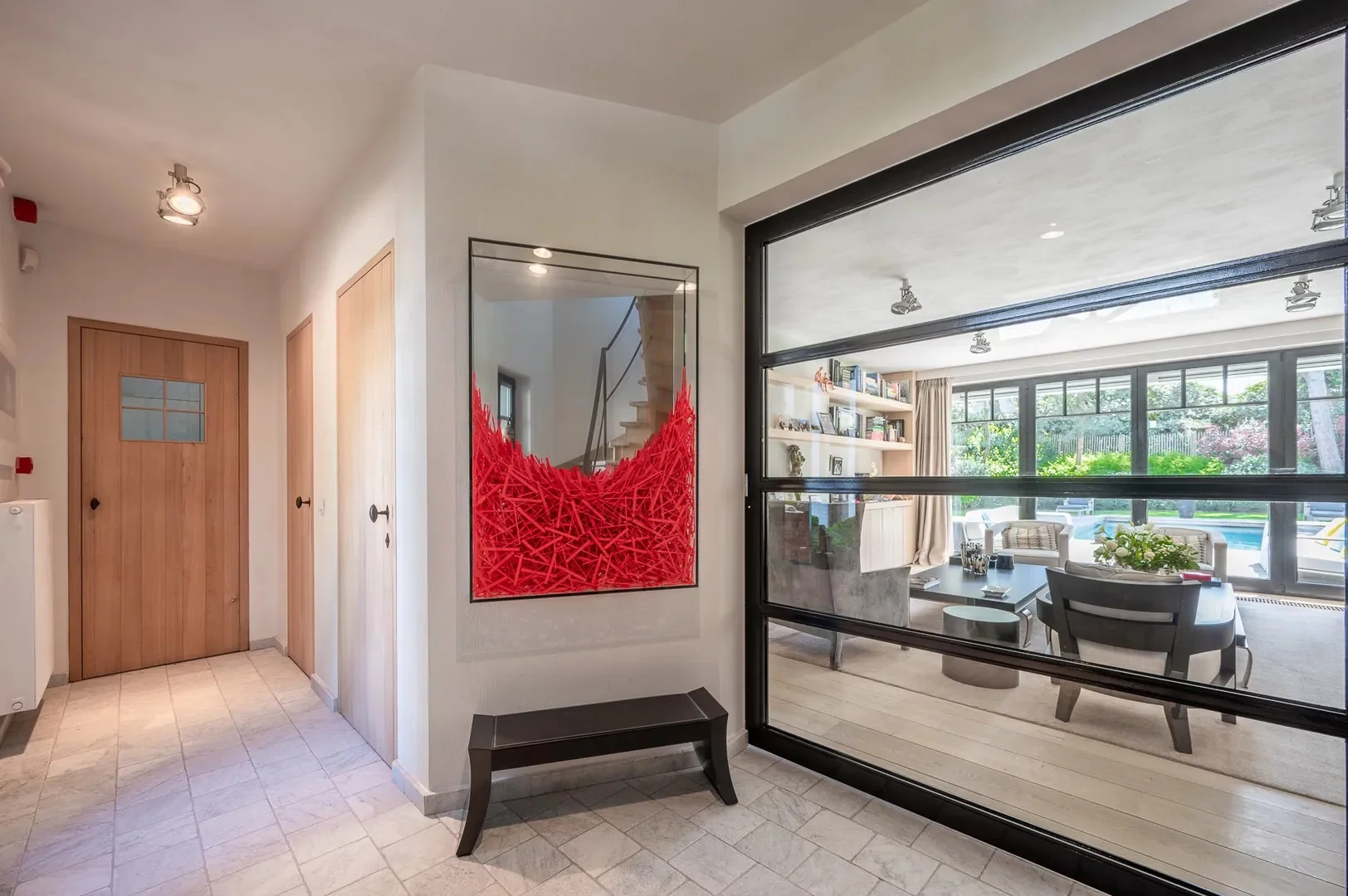 Prachtige villa met zwembad rustig gelegen in een paadje in hartje Zoute.