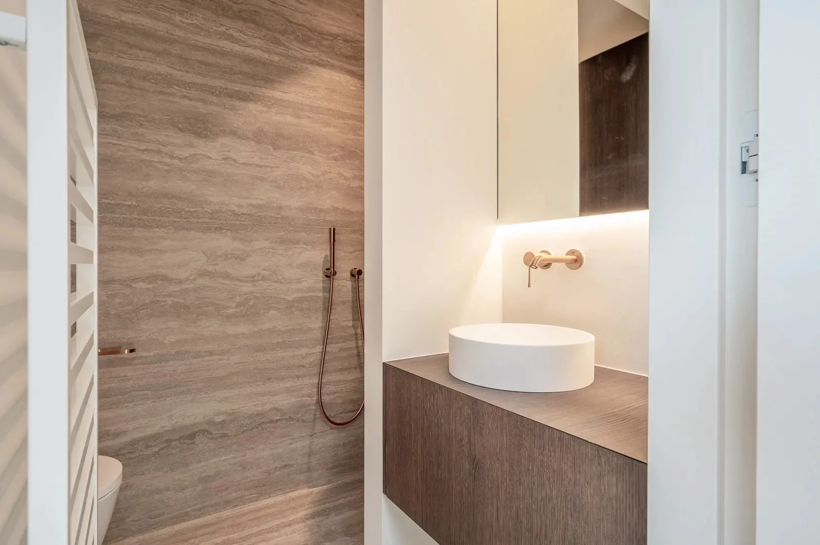 Nieuwbouwappartement gelegen in hartje het Zoute met een prachtig open zicht op de villa's.