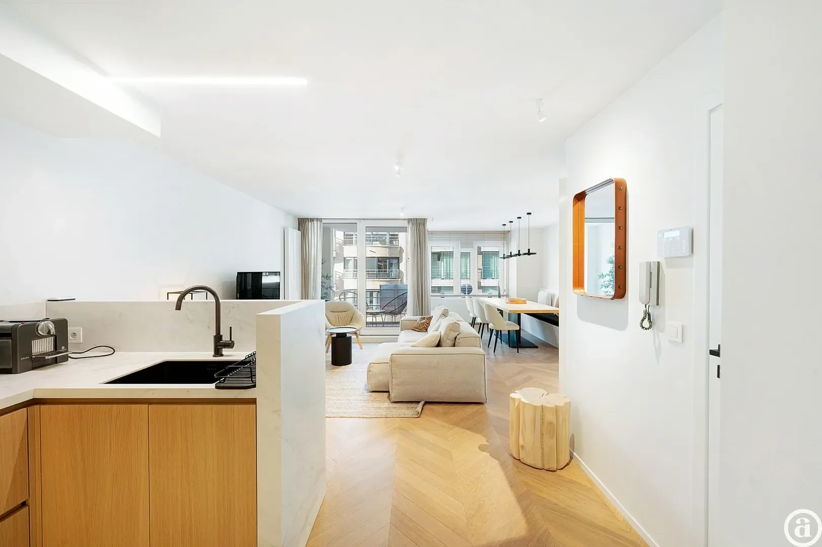 Instapklaar appartement 2 slpk gelegen nabij centrum Knokke.
