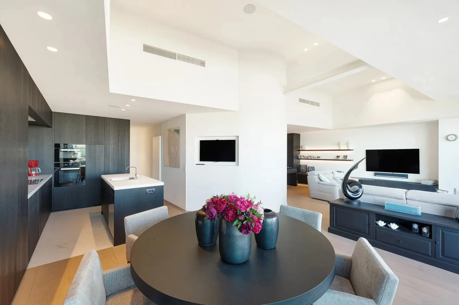 Penthouse avec vue mer panoramique à l’Albertplein.