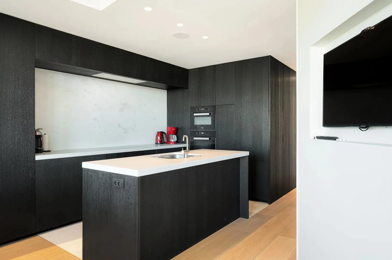 Penthouse (met 12m gevel) met zeezicht op het Albertplein.