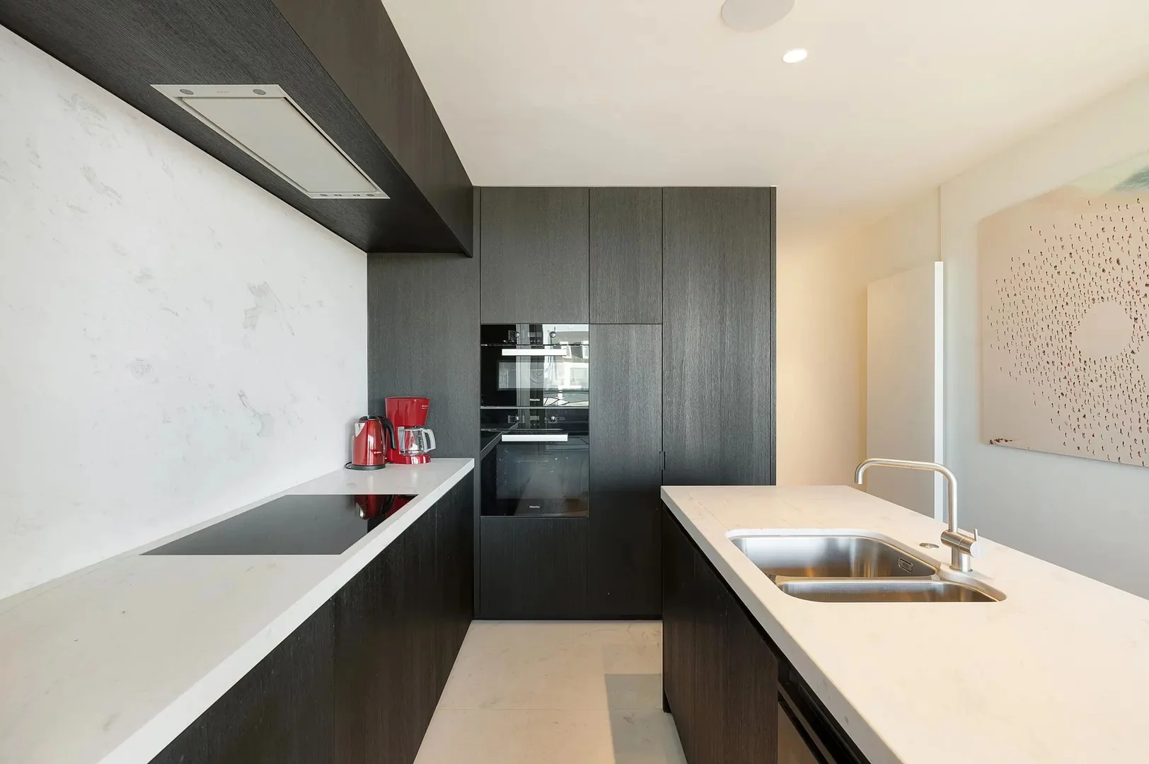 Penthouse (met 12m gevel) met zeezicht op het Albertplein.