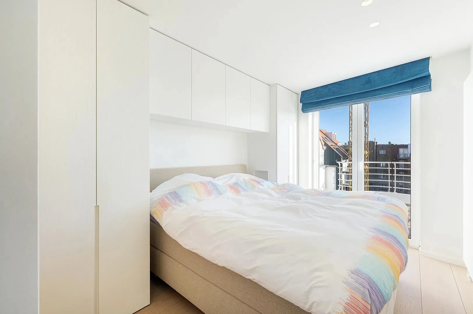Penthouse (met 12m gevel) met zeezicht op het Albertplein.
