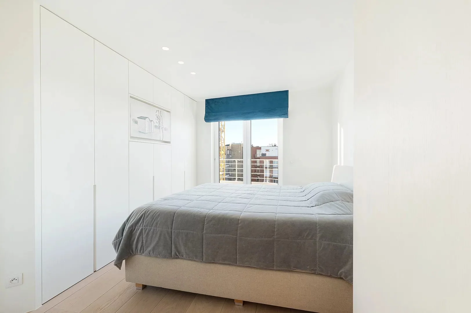Penthouse (met 12m gevel) met zeezicht op het Albertplein.