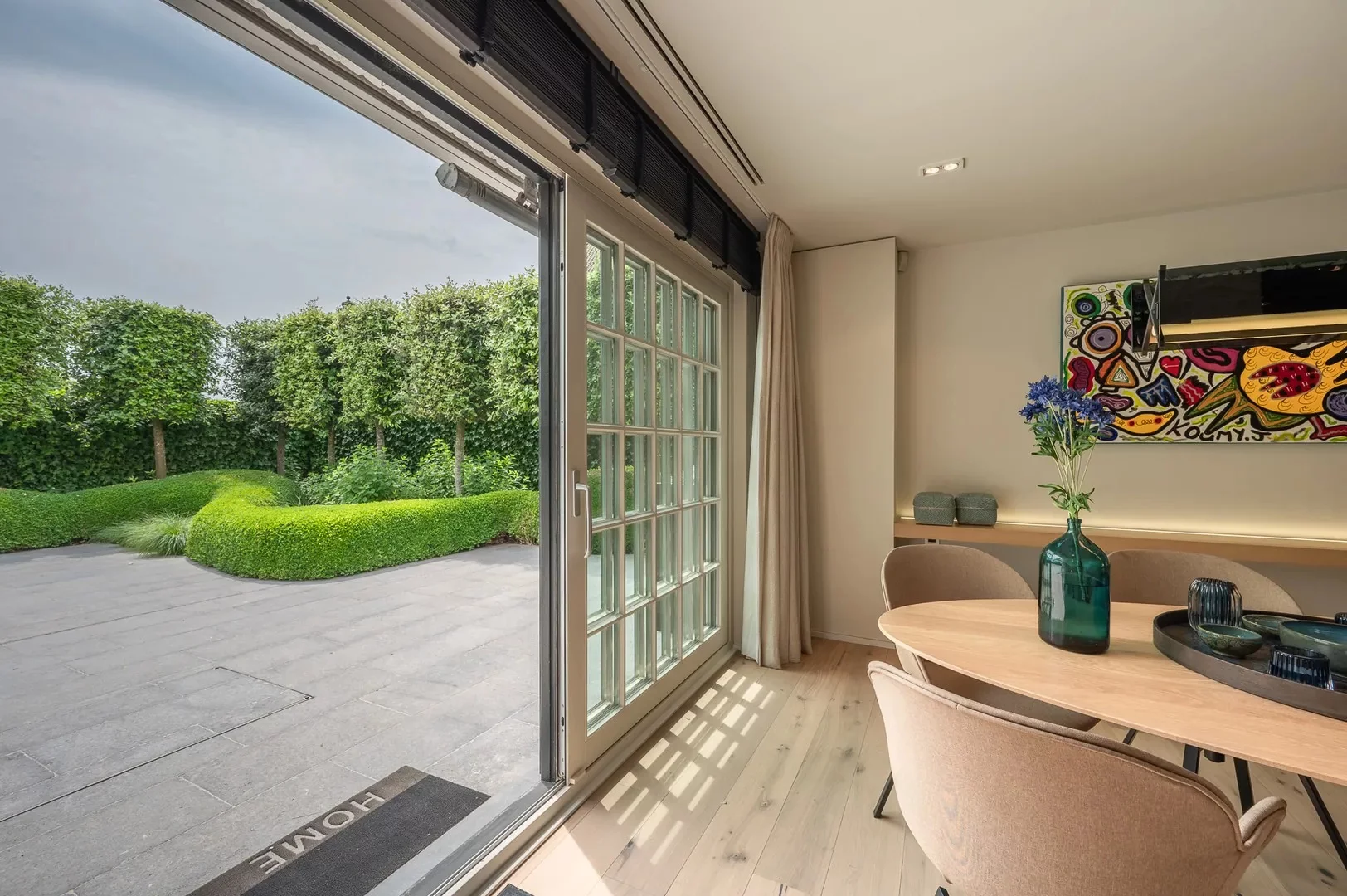 Hedendaagse alleenstaande villa in rustige omgeving te Knokke