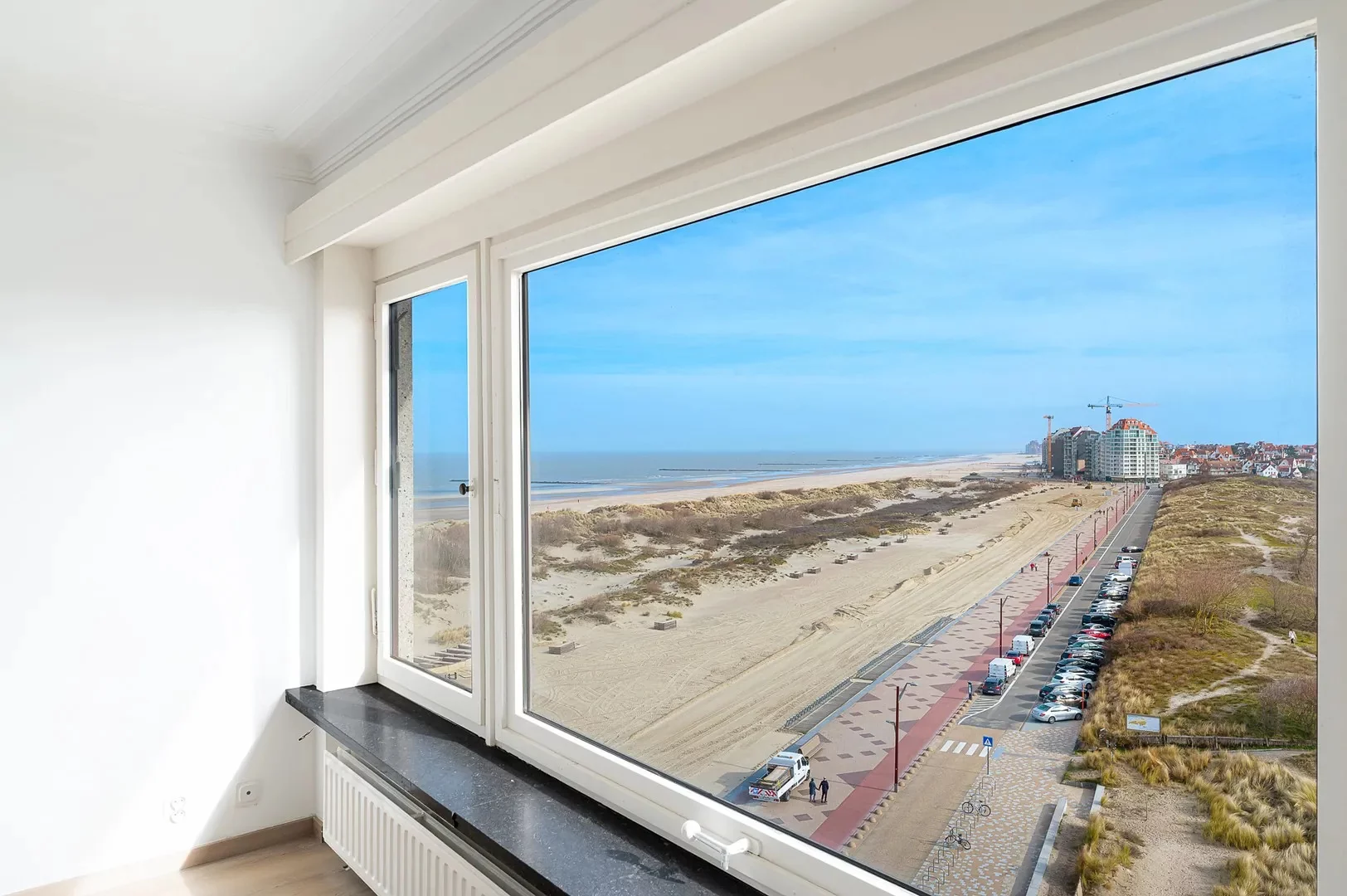 2-slaapkamerappartement met zeezicht,  aan de dijk in Heist
