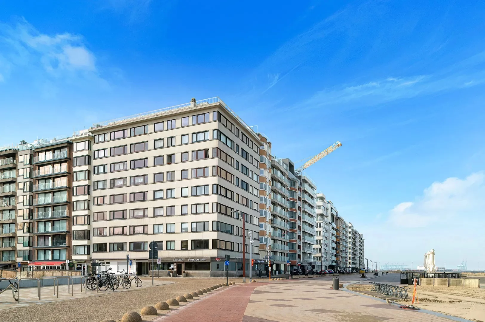 2-slaapkamerappartement met zeezicht,  aan de dijk in Heist