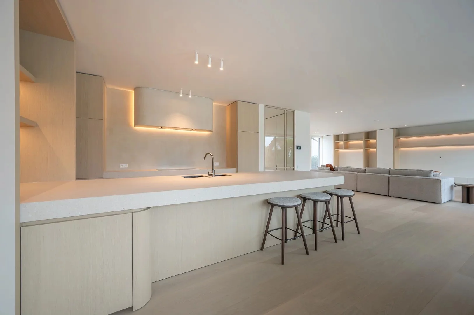 Luxueuze nieuwbouwvilla gelegen aan de rand van het Zoute.