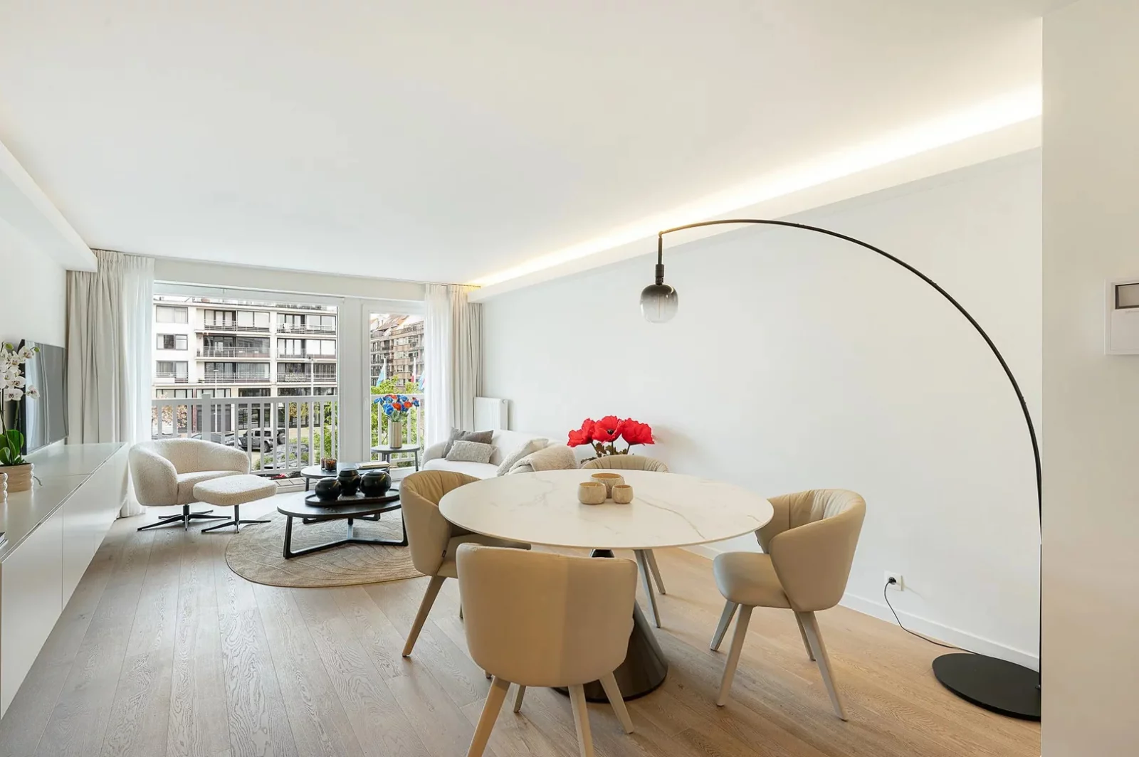 Modern appartement met open uitzicht over het A. Hansplein