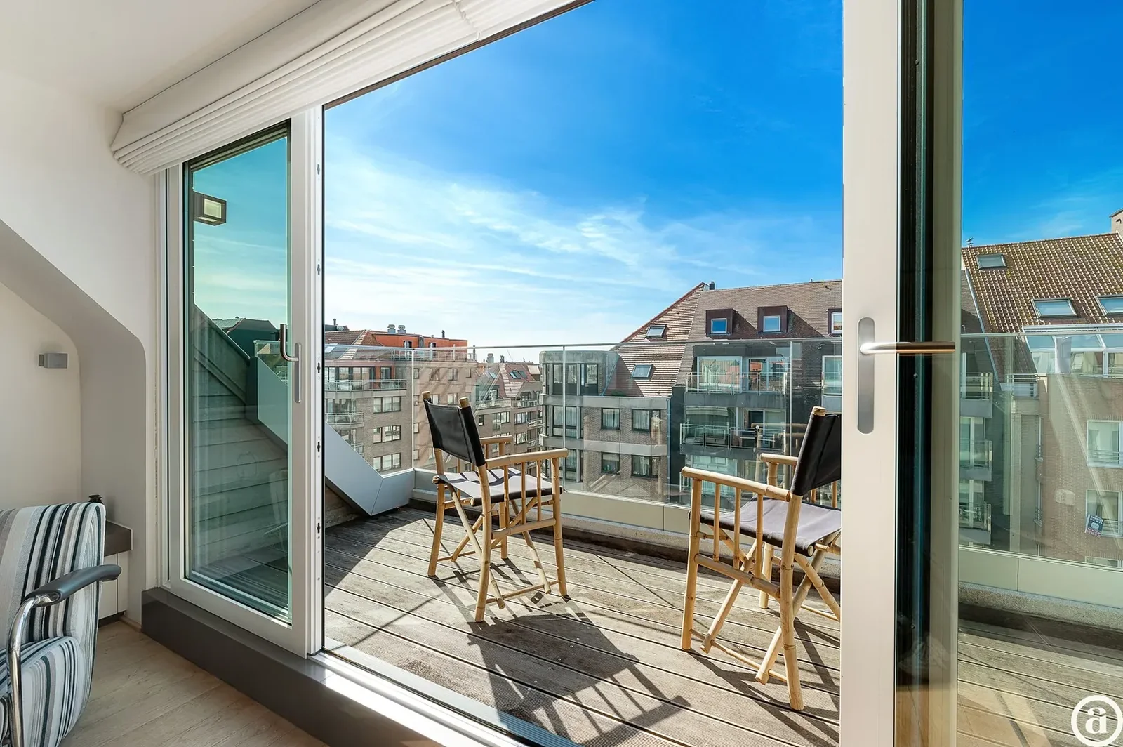 Moderne duplex met ruime terrassen nabij strand