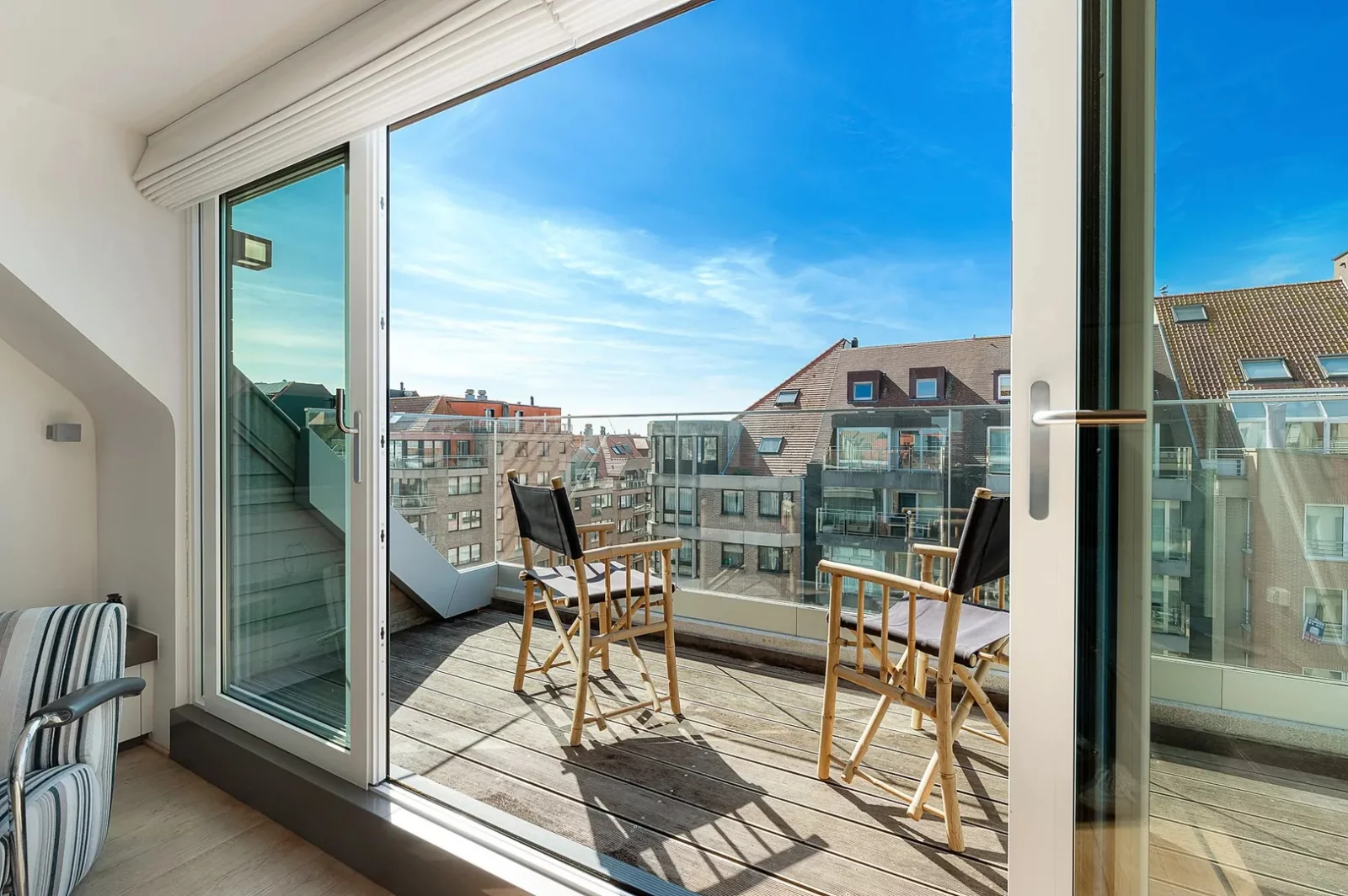 Moderne duplex met ruime terrassen nabij strand