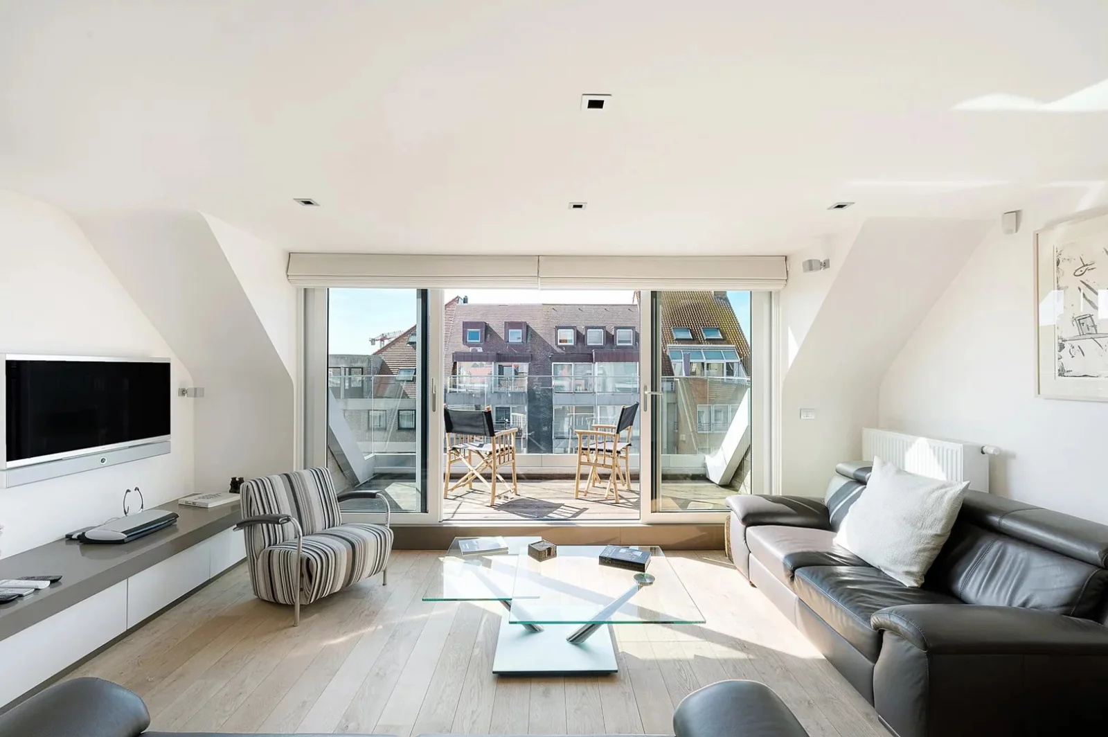 Moderne duplex met ruime terrassen nabij strand
