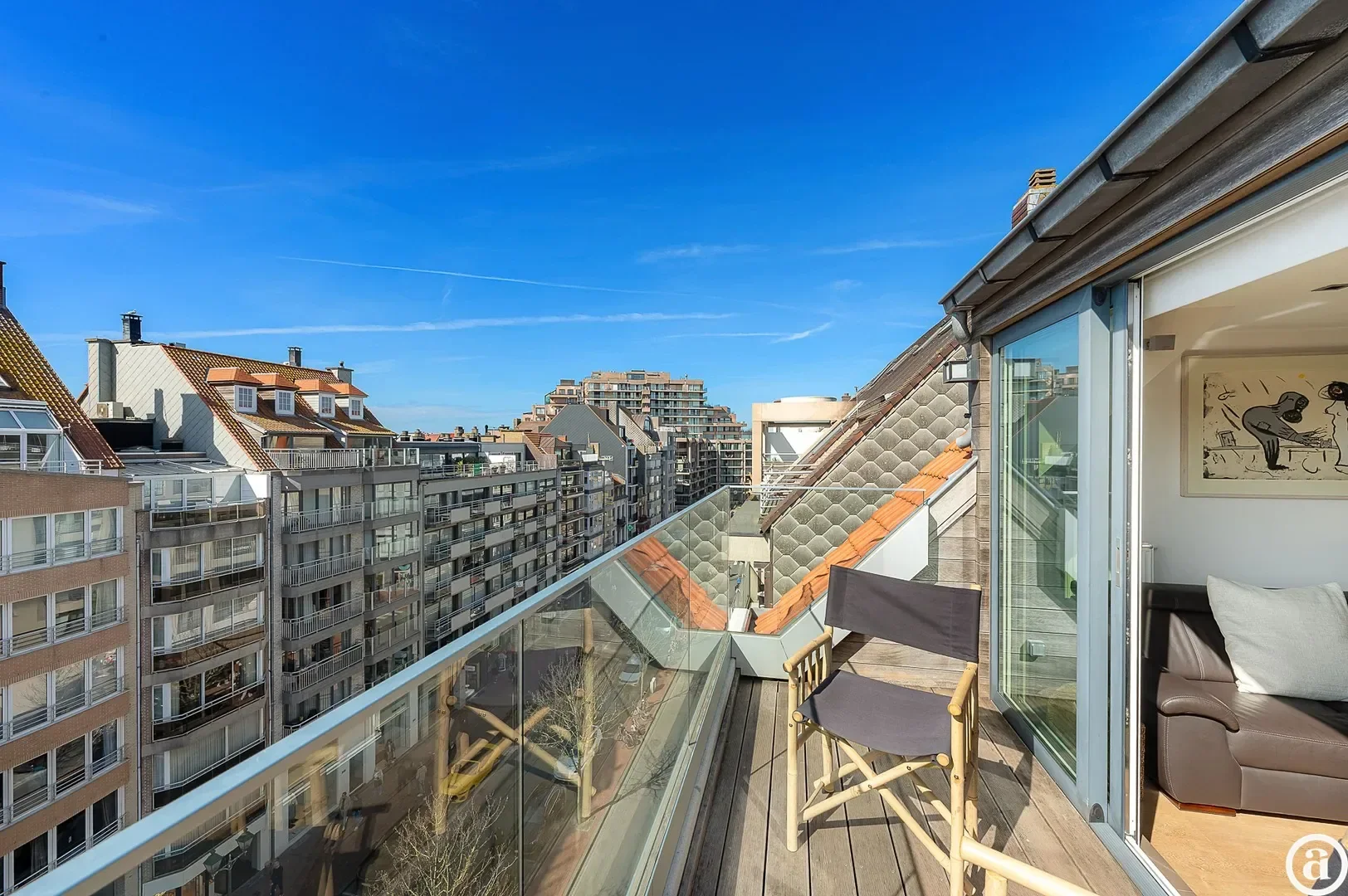 Moderne duplex met ruime terrassen nabij strand