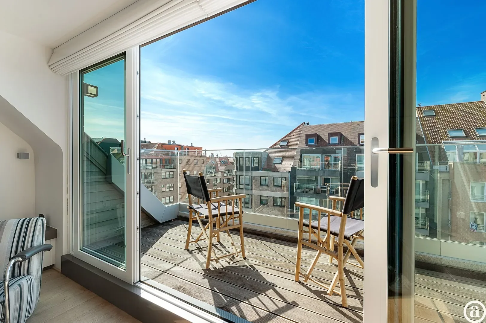 Moderne duplex met ruime terrassen nabij strand