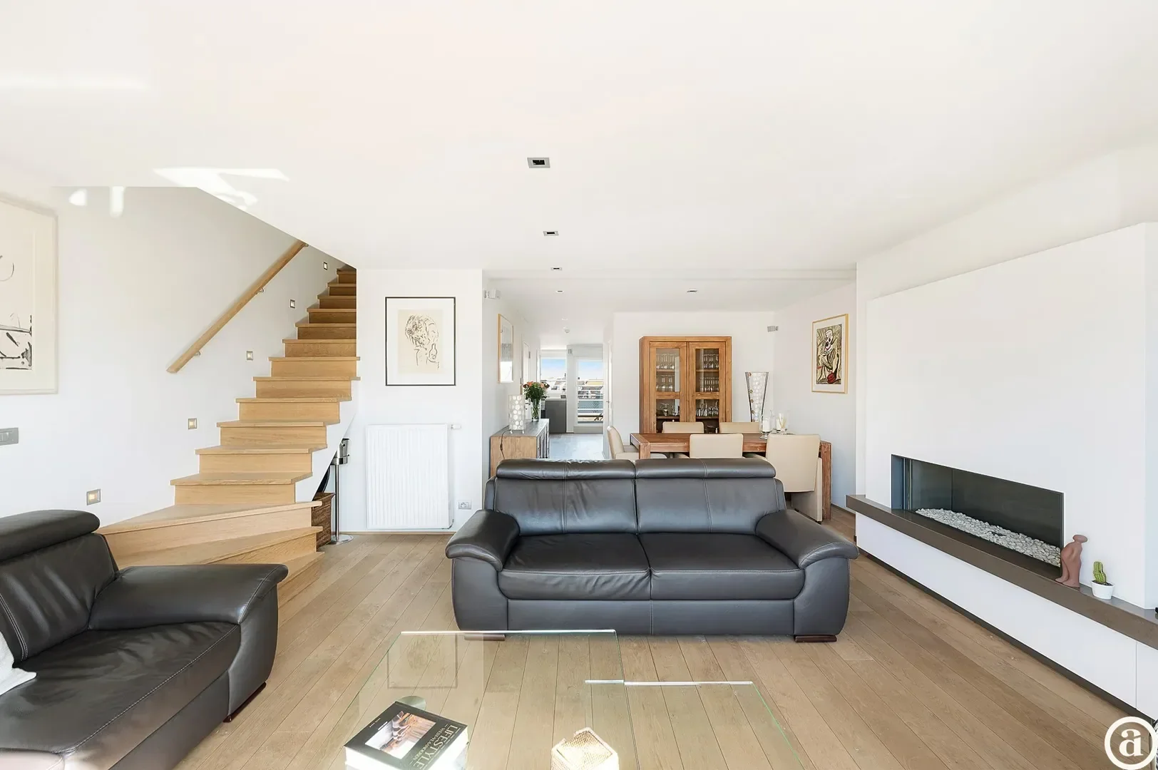 Moderne duplex met ruime terrassen nabij strand