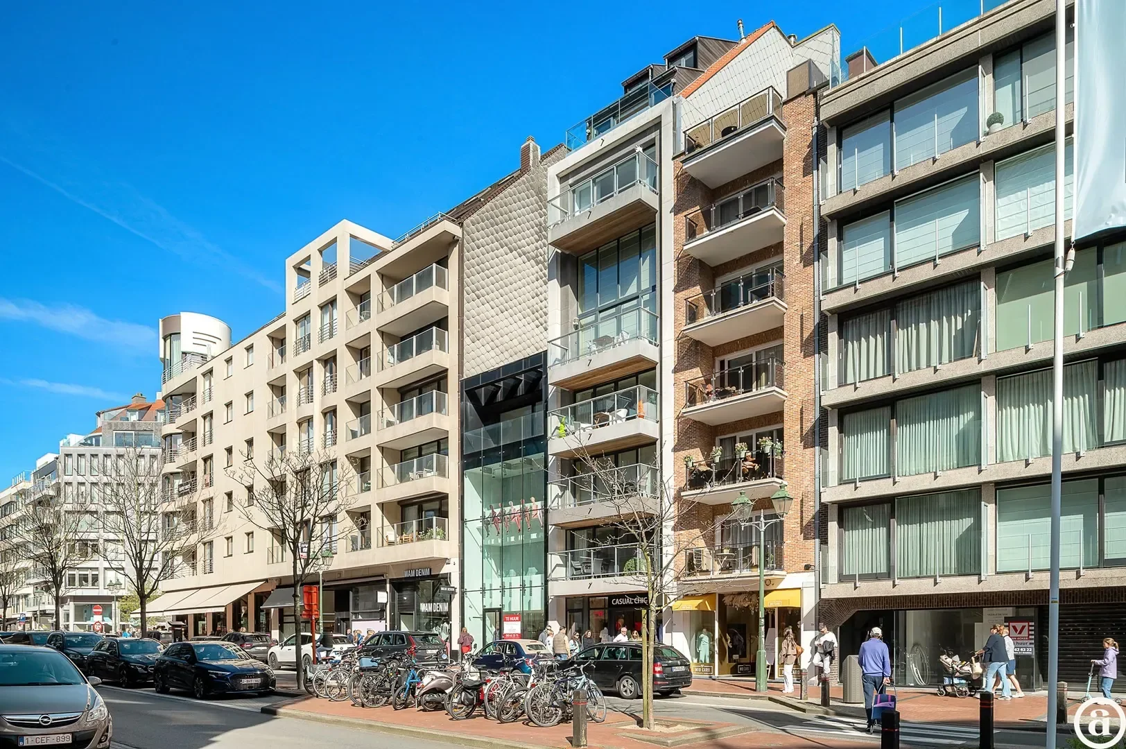 Moderne duplex met ruime terrassen nabij strand