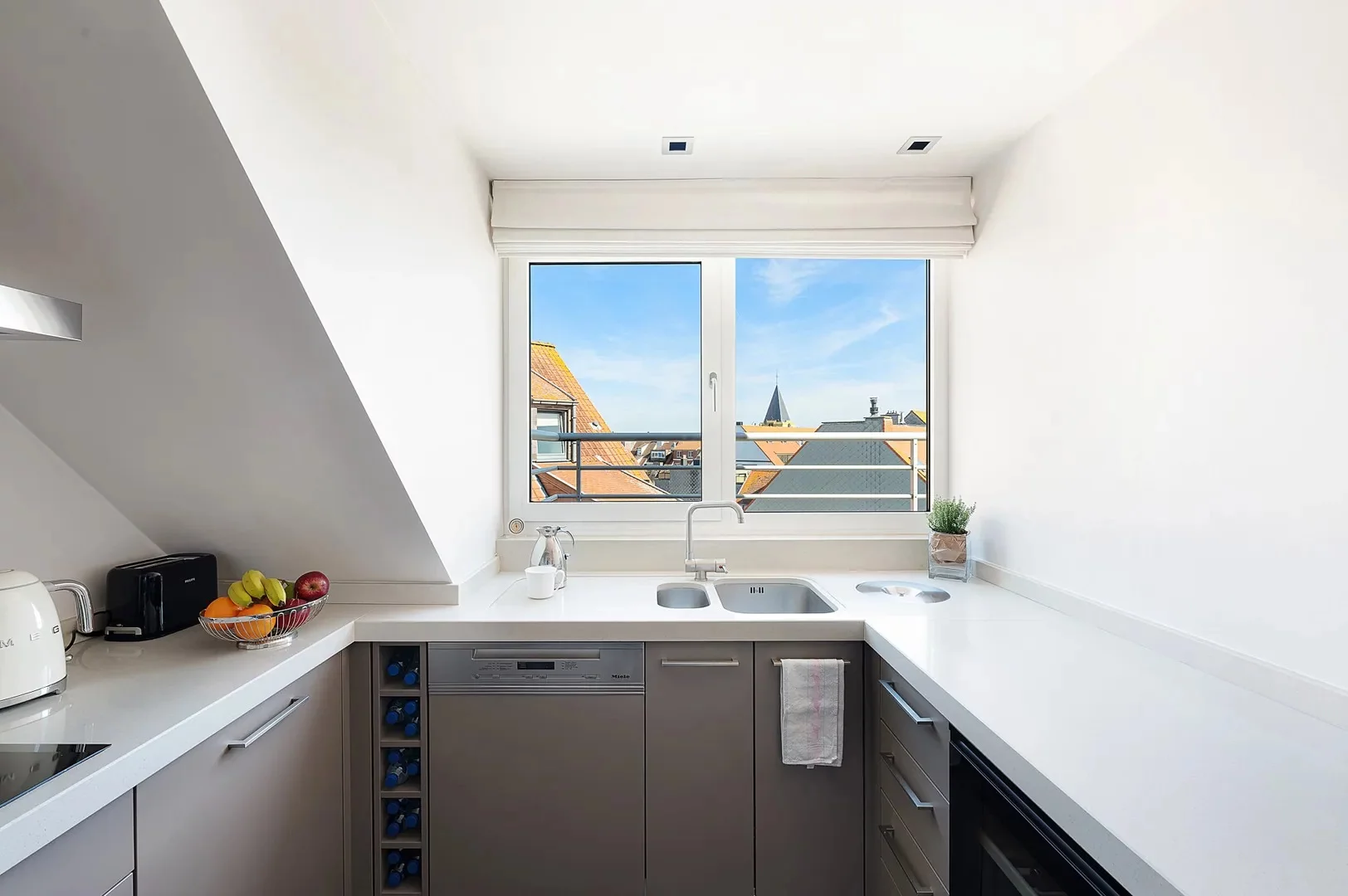 Moderne duplex met ruime terrassen nabij strand
