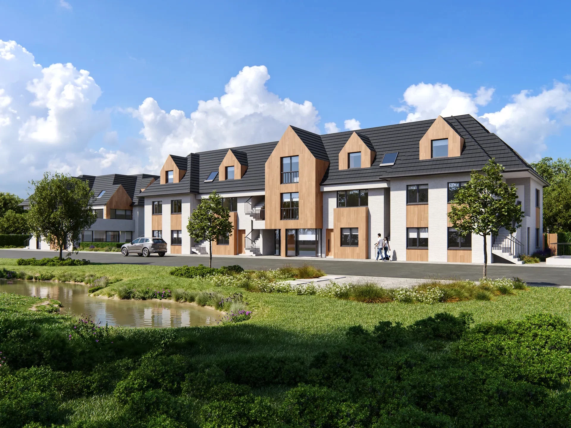 Nieuwbouwproject “De Rokerij”, gelegen in Westkapelle Dorp.