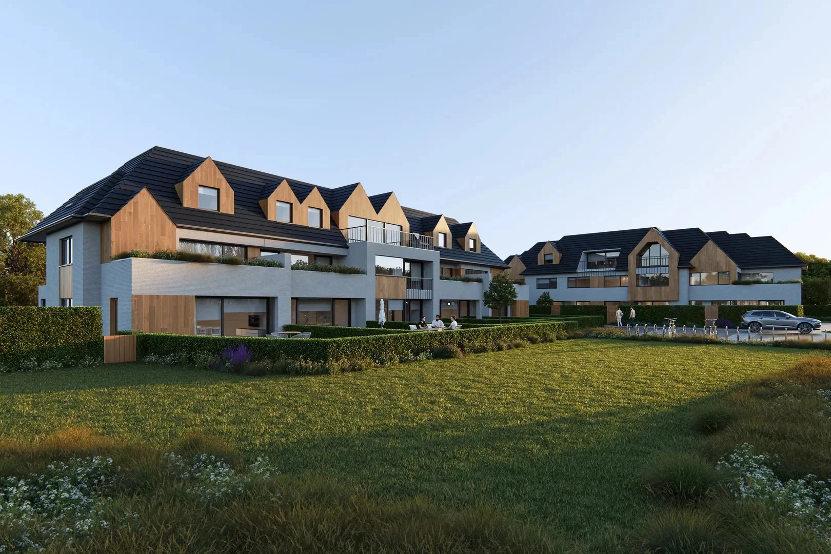 Nieuwbouwproject “De Rokerij”, gelegen in Westkapelle Dorp.