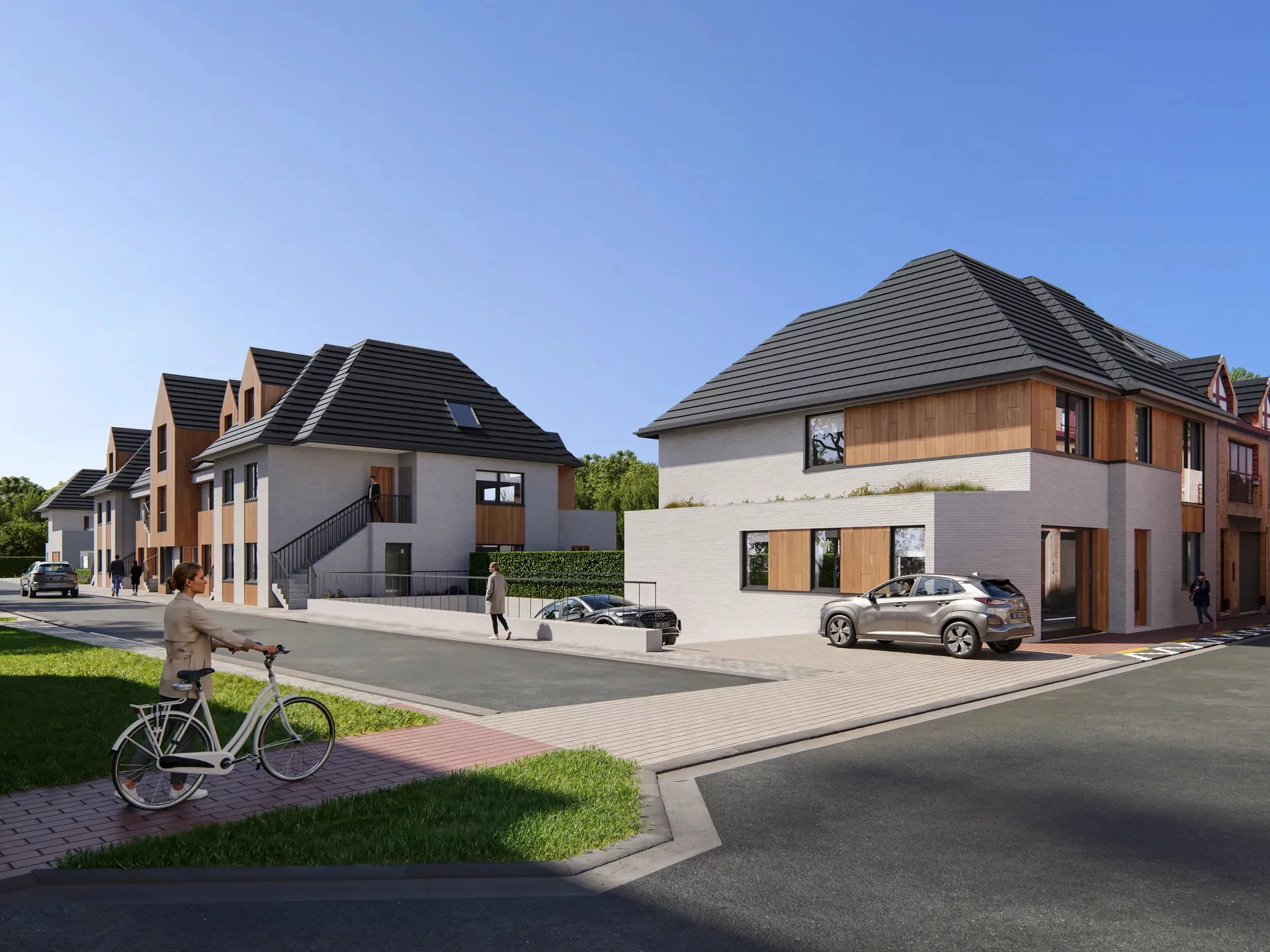 Nieuwbouwproject “De Rokerij”, gelegen in Westkapelle Dorp.