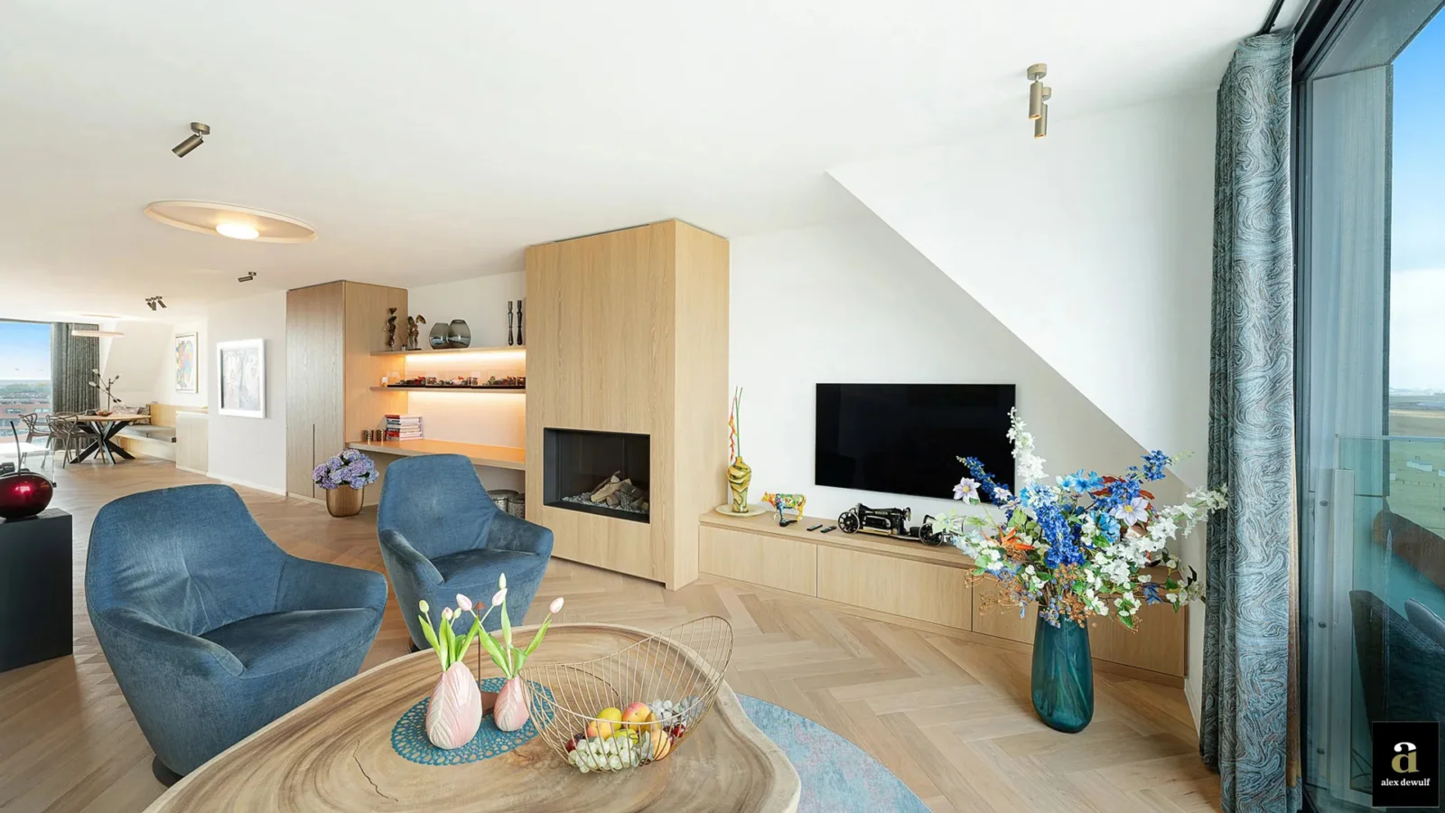 Exclusief en luxueus duplexappartement met panoramisch zicht