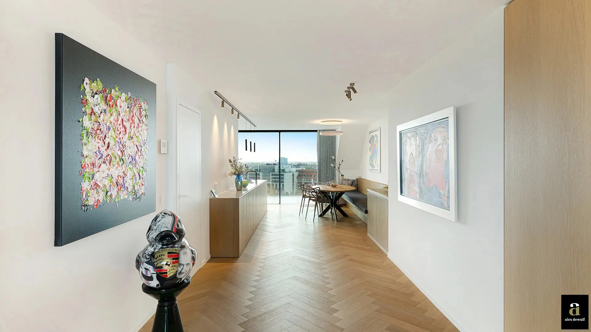 Exclusief en luxueus duplexappartement met panoramisch zicht