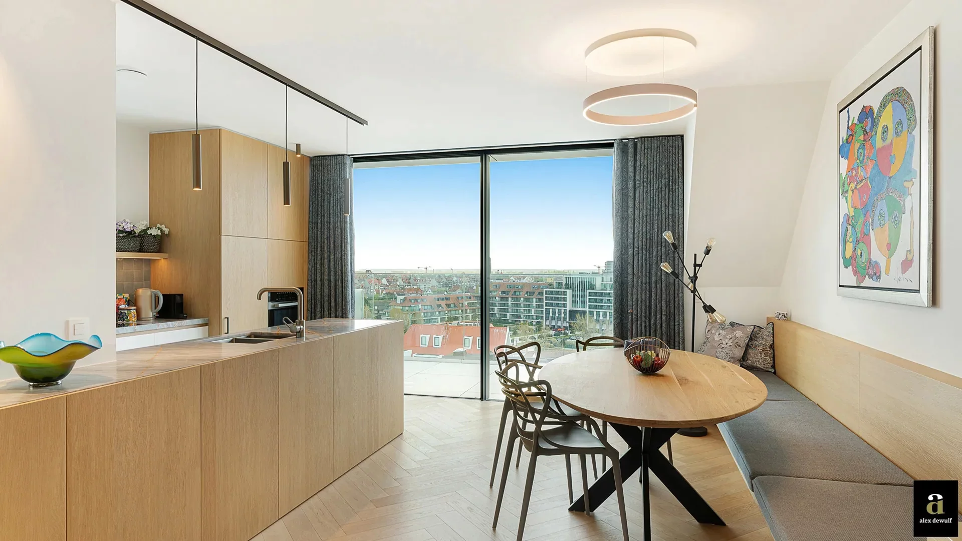 Exclusief en luxueus duplexappartement met panoramisch zicht