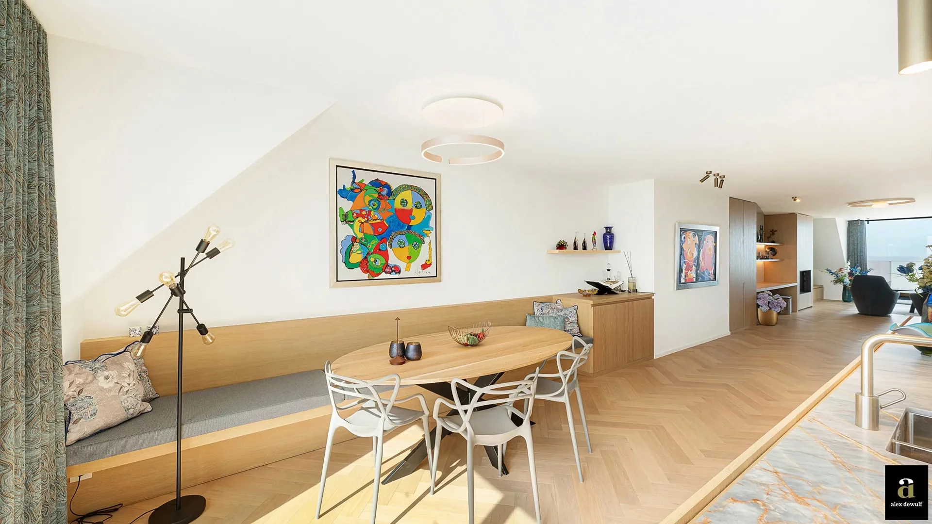 Exclusief en luxueus duplexappartement met panoramisch zicht