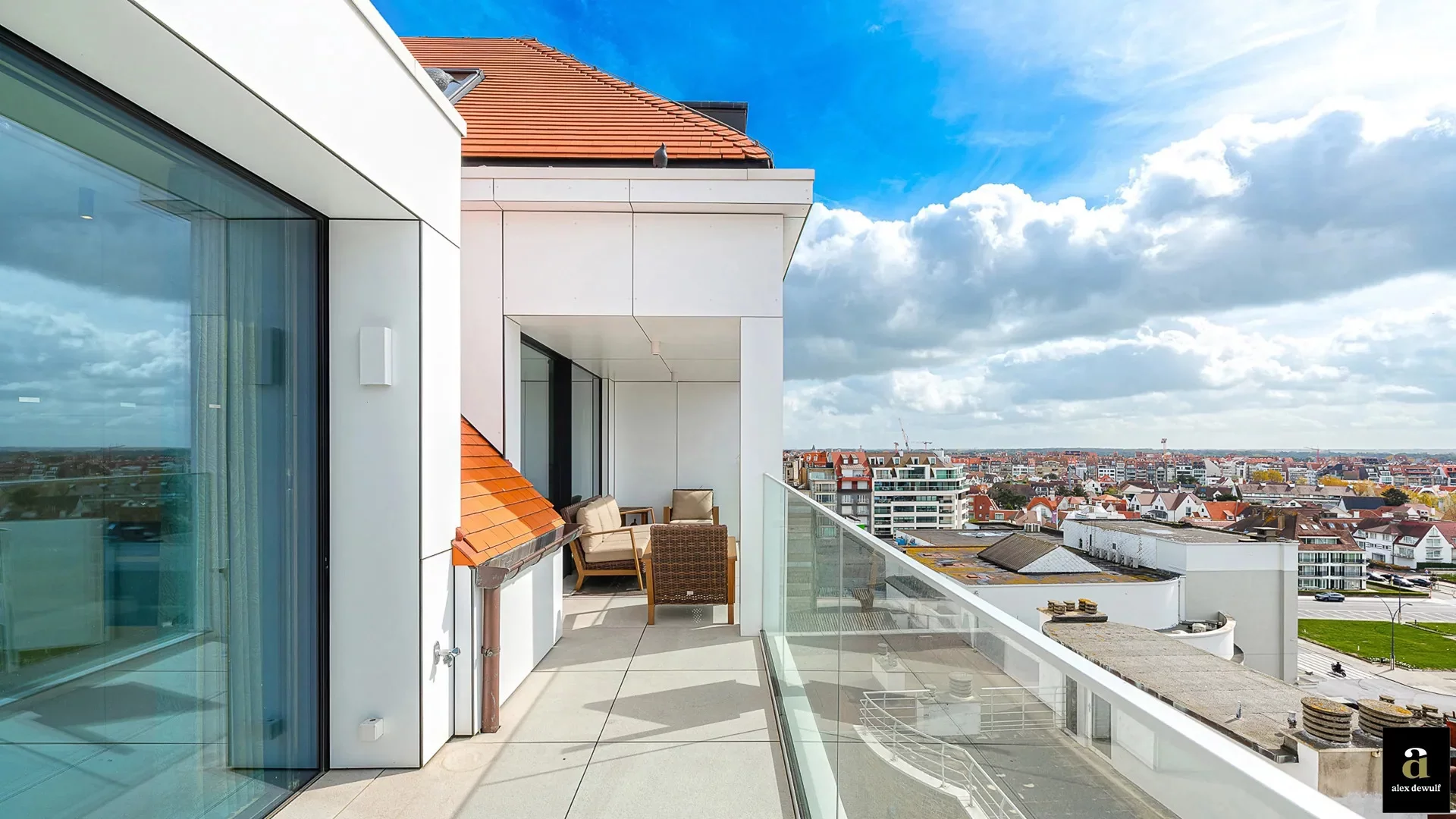 Exclusief en luxueus duplexappartement met panoramisch zicht