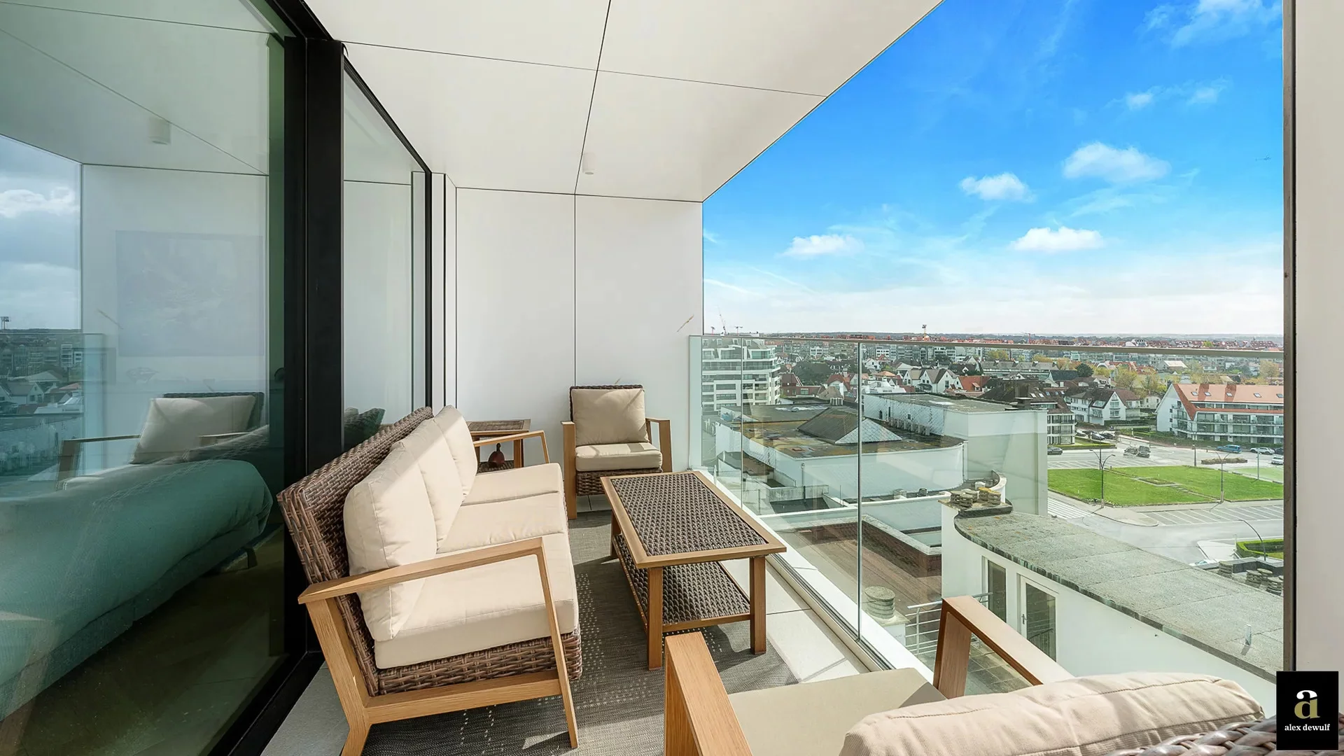 Exclusief en luxueus duplexappartement met panoramisch zicht
