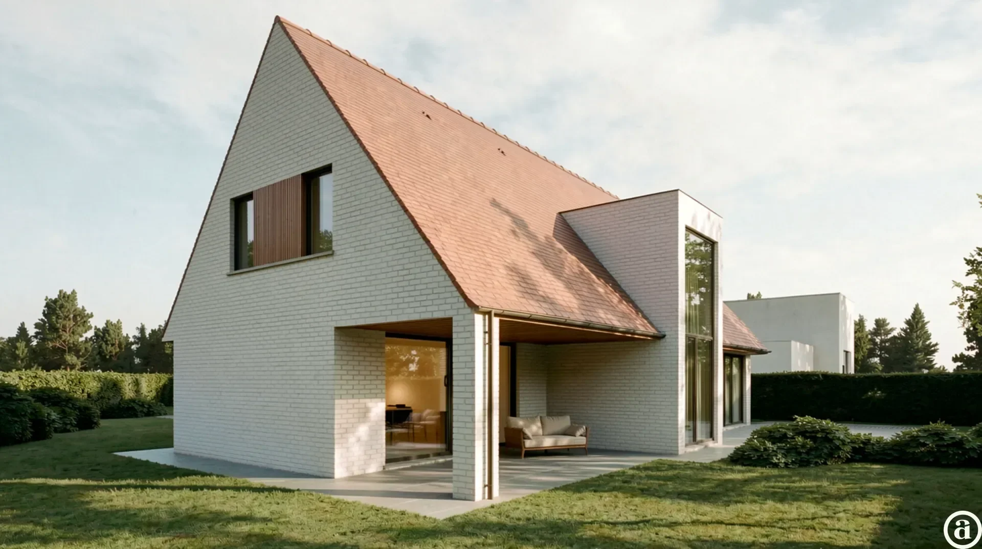 Nieuwbouwvilla op een terrein van 1.097 m² gelegen in een rustige en residentiële omgeving.