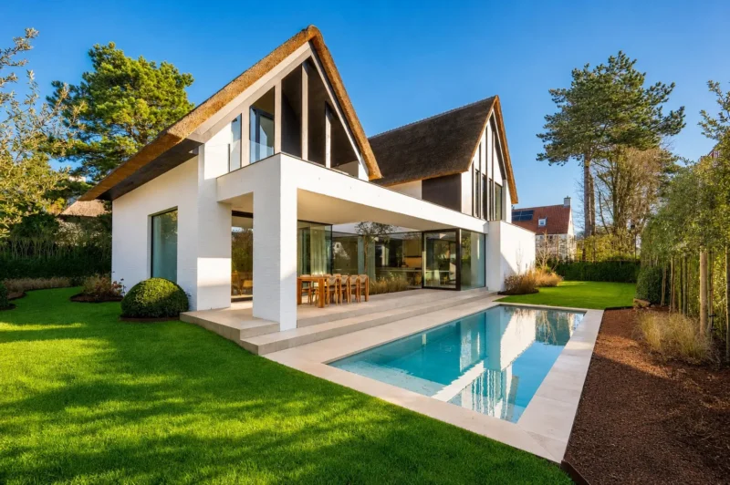 Prachtige nieuwbouwvilla nabij de Royal Zoute Golf.
