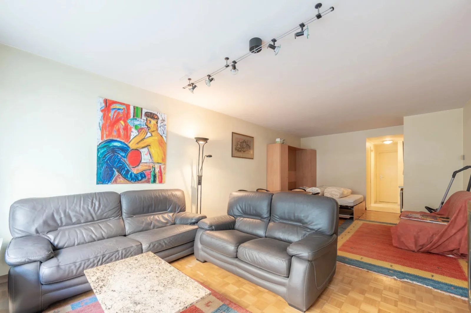 Charmante studio met zijdelings zeezicht in Knokke