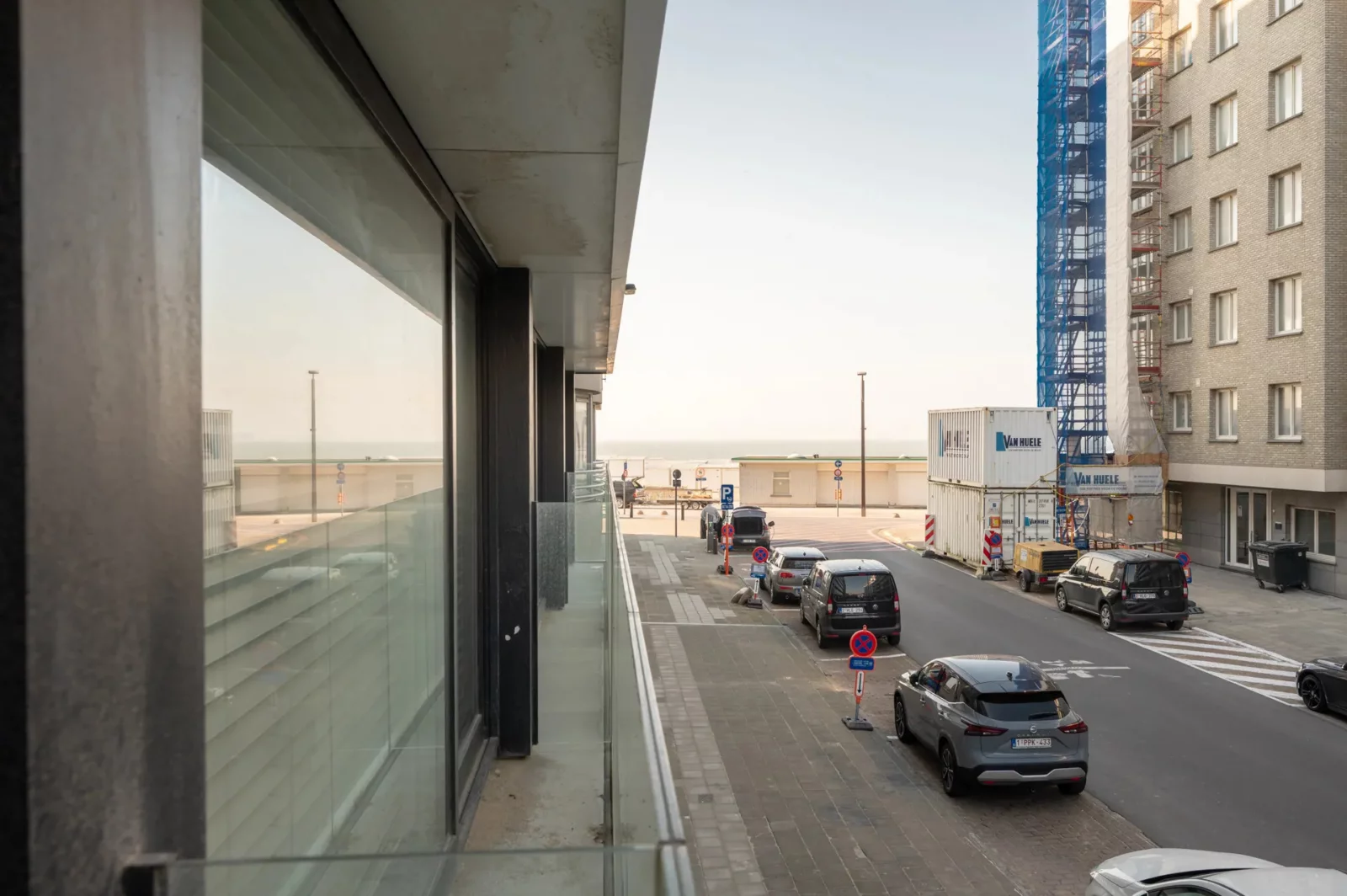 Charmante studio met zijdelings zeezicht in Knokke