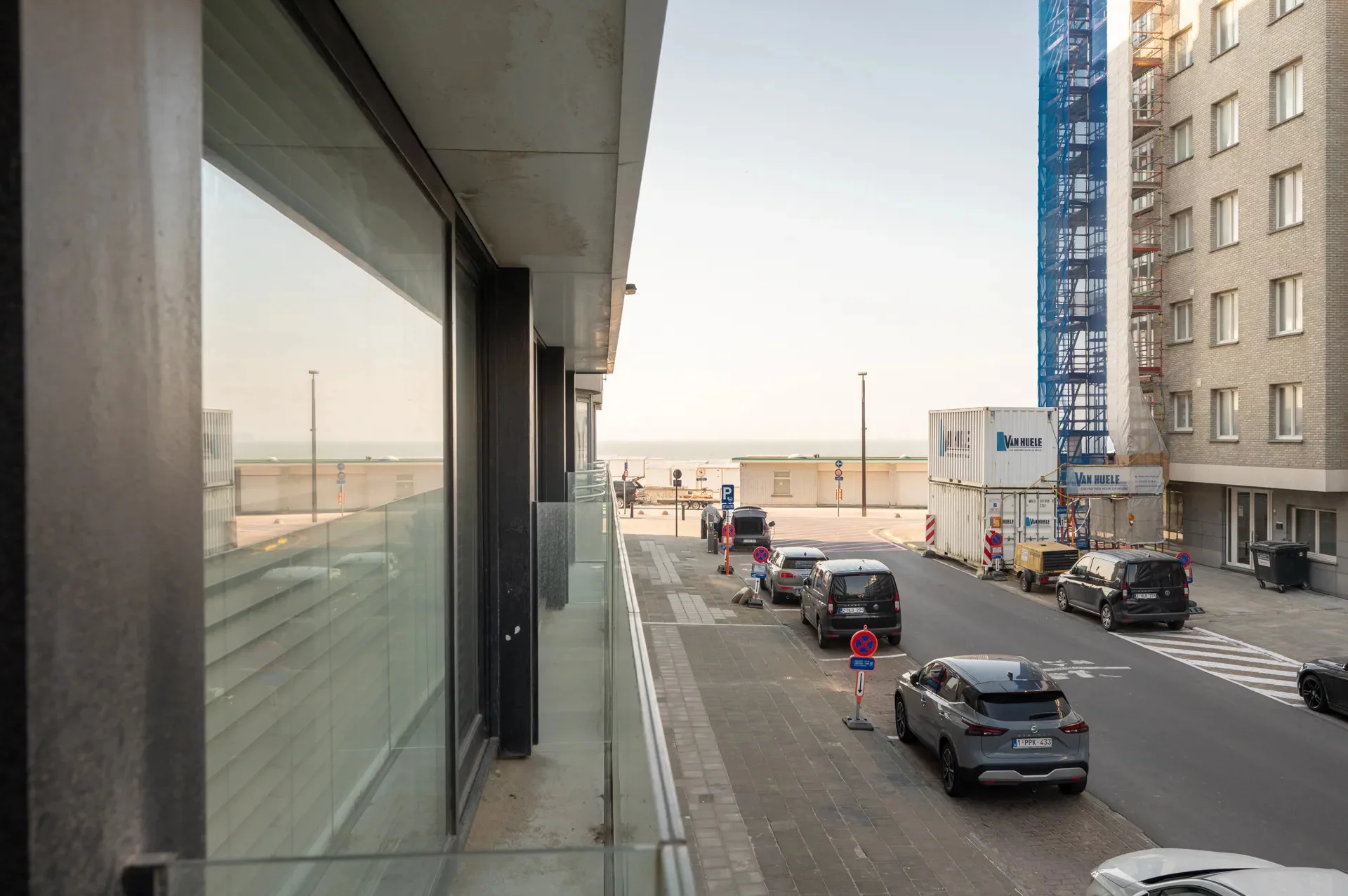 Charmante studio met zijdelings zeezicht in Knokke
