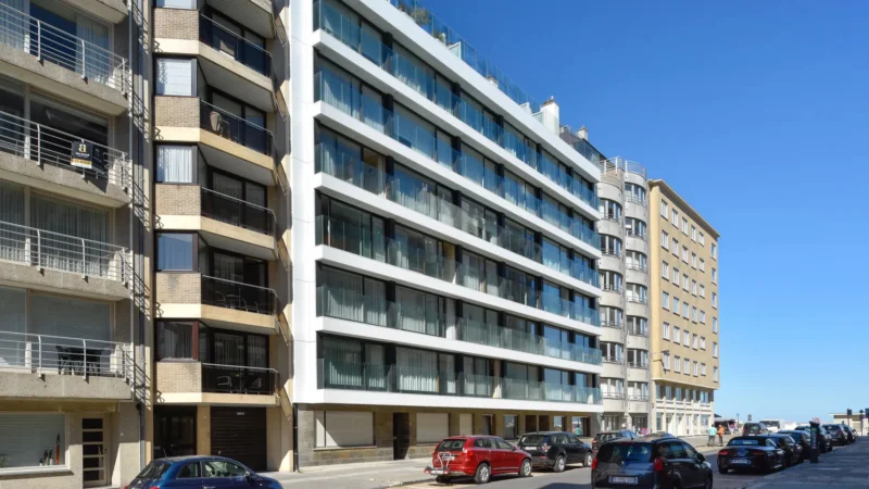 Charmante studio met zijdelings zeezicht in Knokke