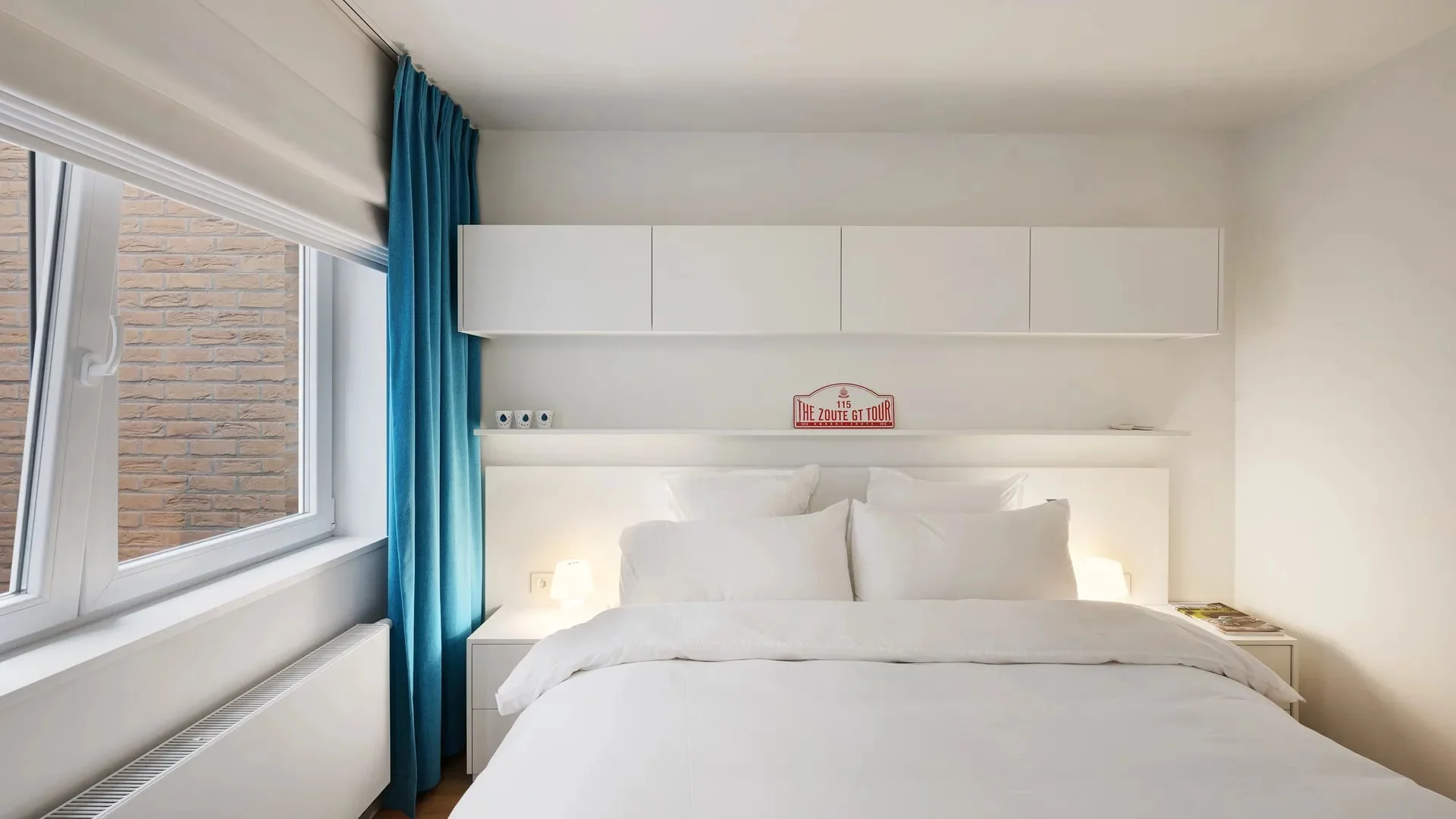 Modern 1-slaapkamerappartement met balkon op toplocatie